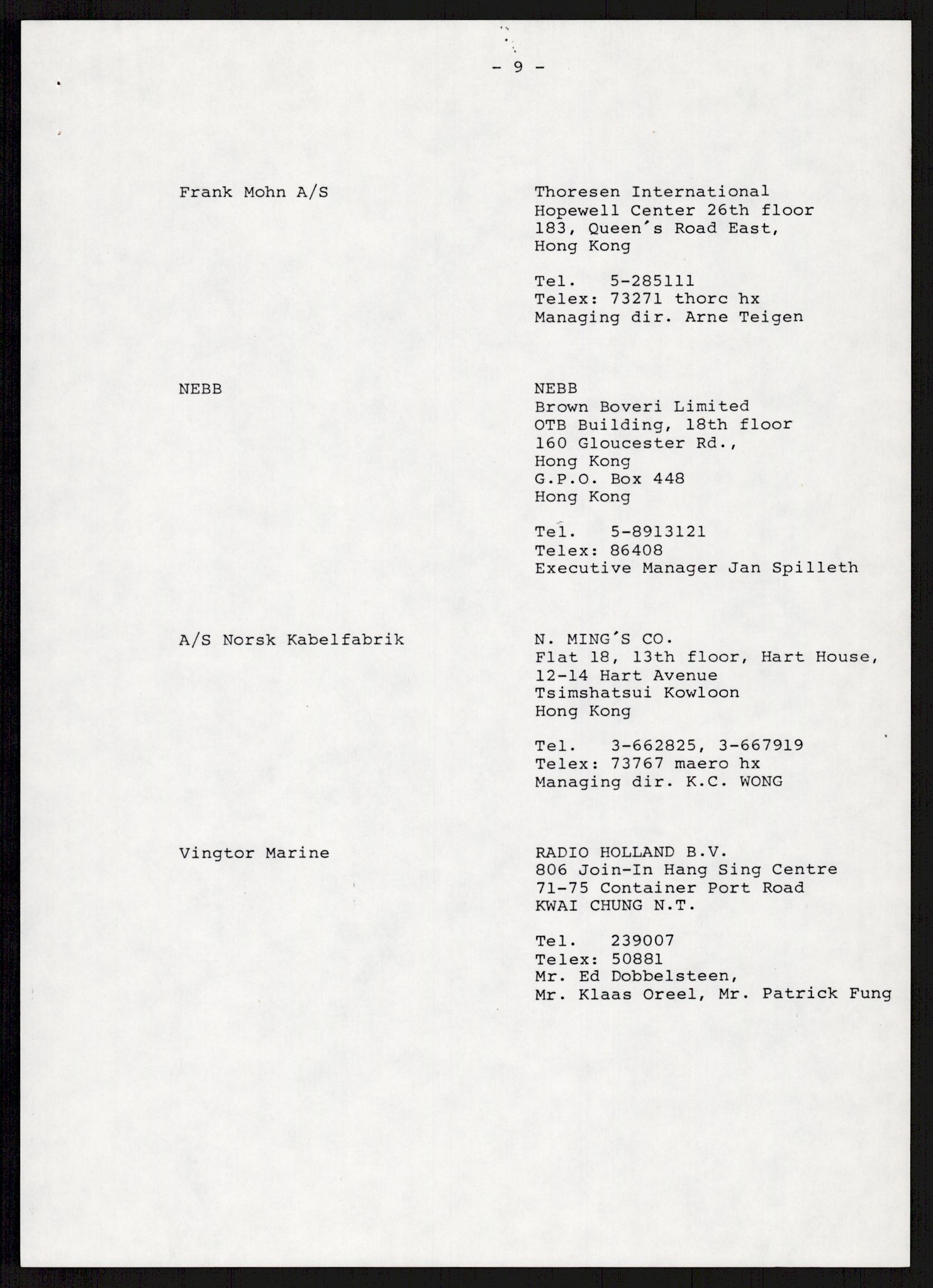 "17-Gruppen Kina", AV/RA-PA-1688/A/L0001: Møtereferater, 1979-1986, p. 267