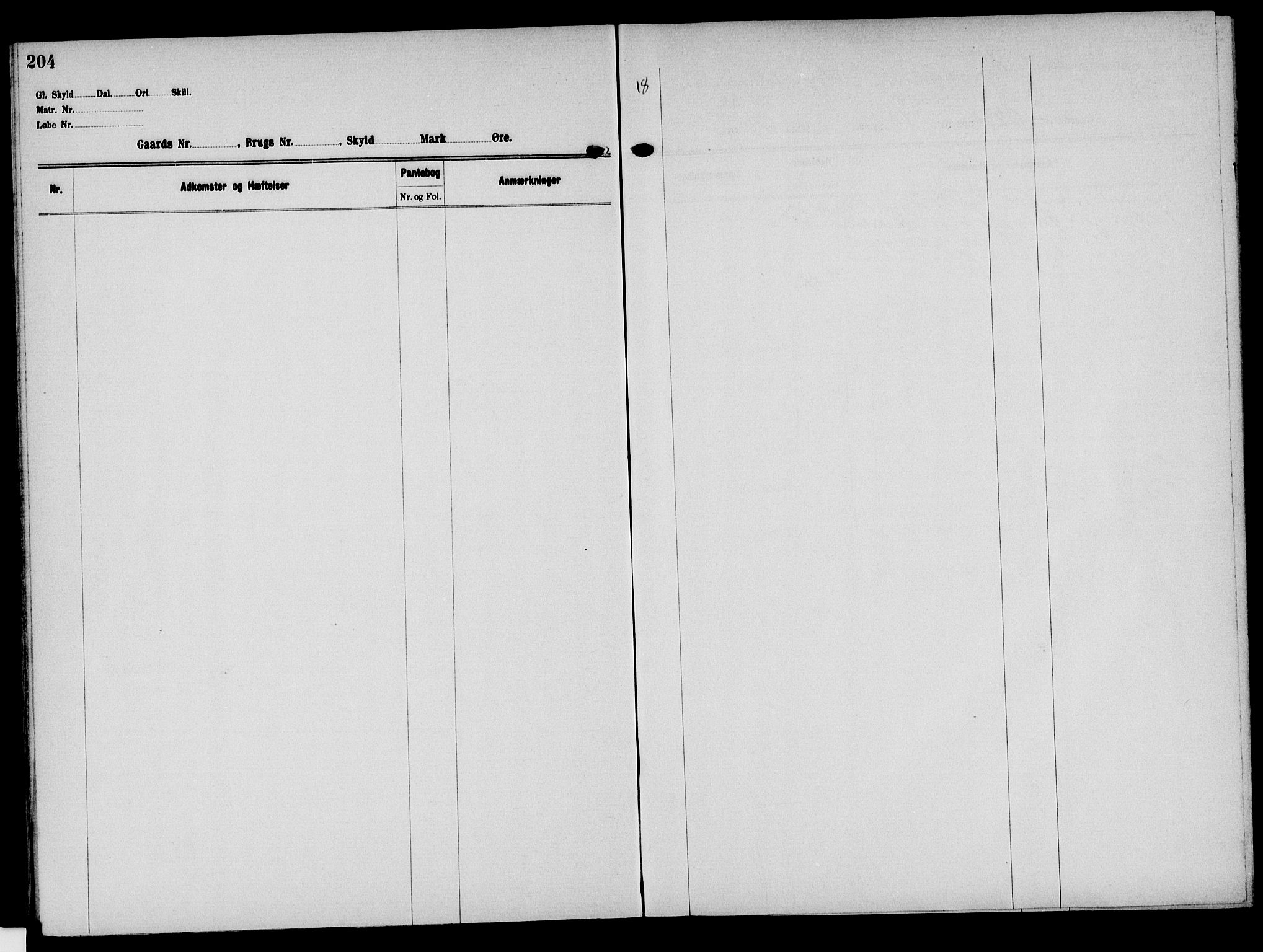 Solør tingrett, AV/SAH-TING-008/H/Ha/Hak/L0005: Mortgage register no. V, 1900-1935, p. 204