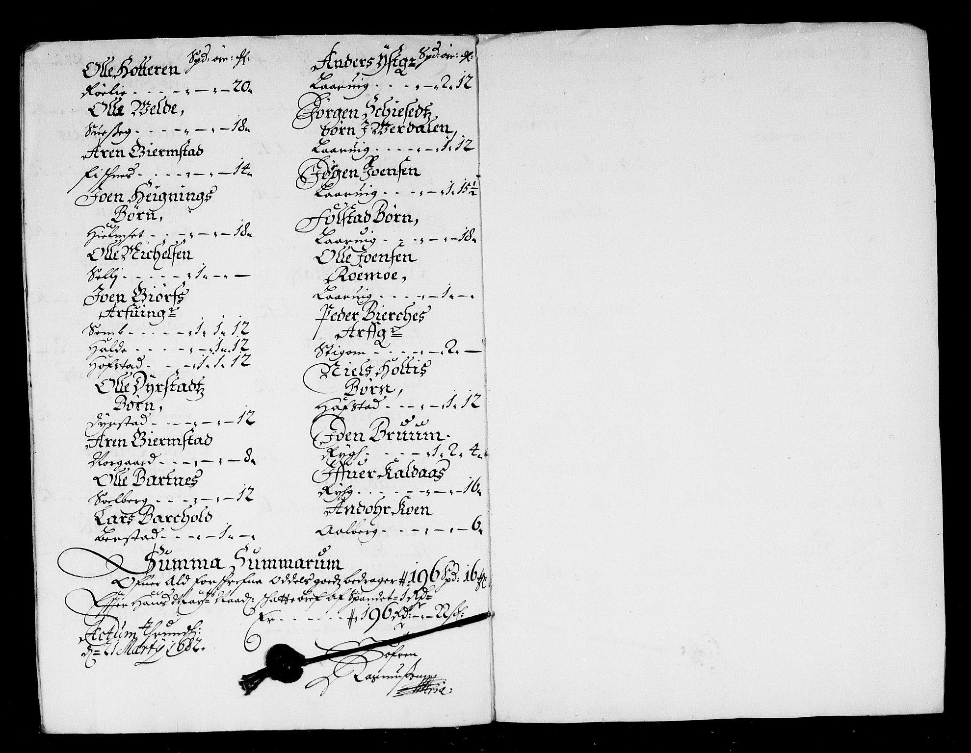 Rentekammeret inntil 1814, Reviderte regnskaper, Stiftamtstueregnskaper, Trondheim stiftamt og Nordland amt, AV/RA-EA-6044/R/Rf/L0060: Trondheim stiftamt, 1680