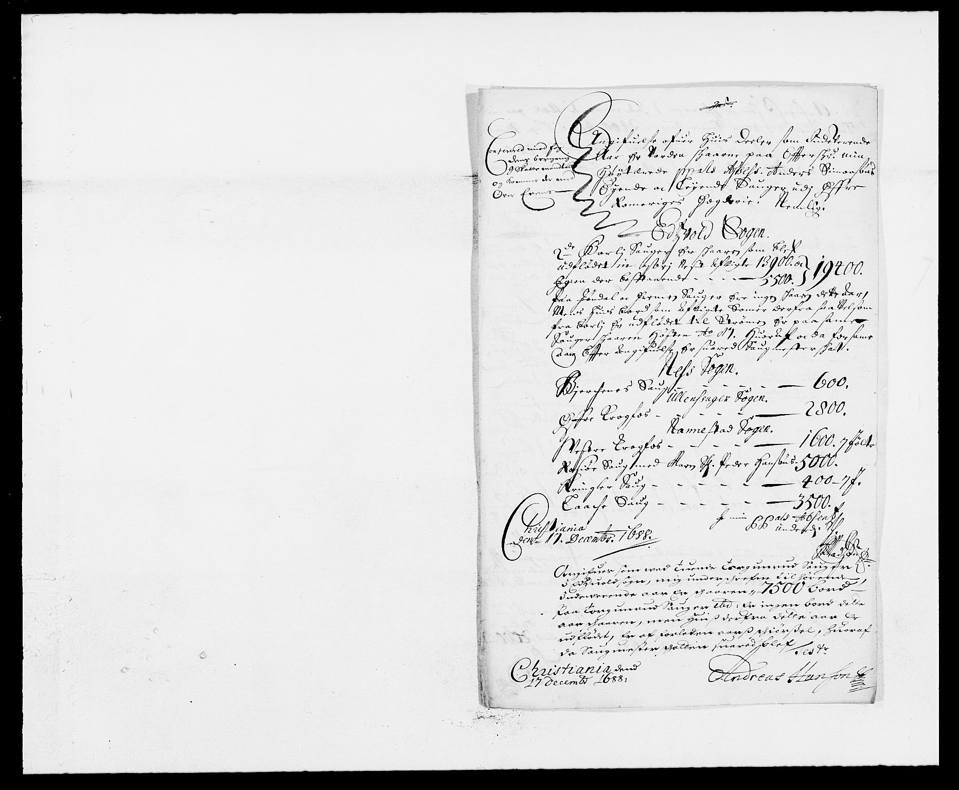 Rentekammeret inntil 1814, Reviderte regnskaper, Fogderegnskap, RA/EA-4092/R12/L0700: Fogderegnskap Øvre Romerike, 1687-1688, p. 403