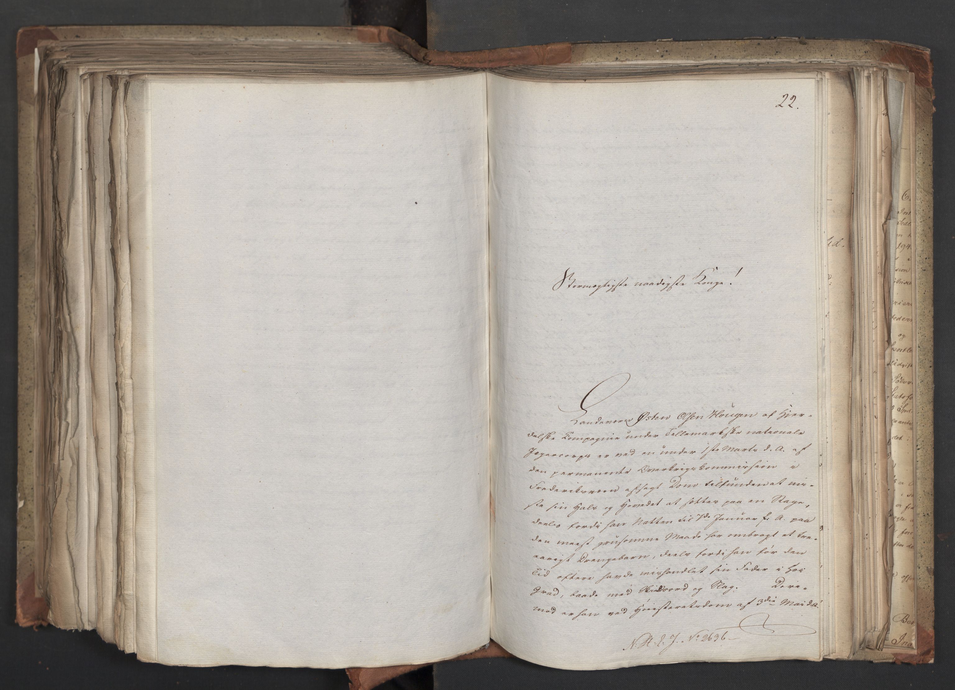 Statsrådsavdelingen i Stockholm, AV/RA-S-1003/D/Da/L0042: Regjeringsinnstillinger nr. 2467-2705, 1825, p. 490
