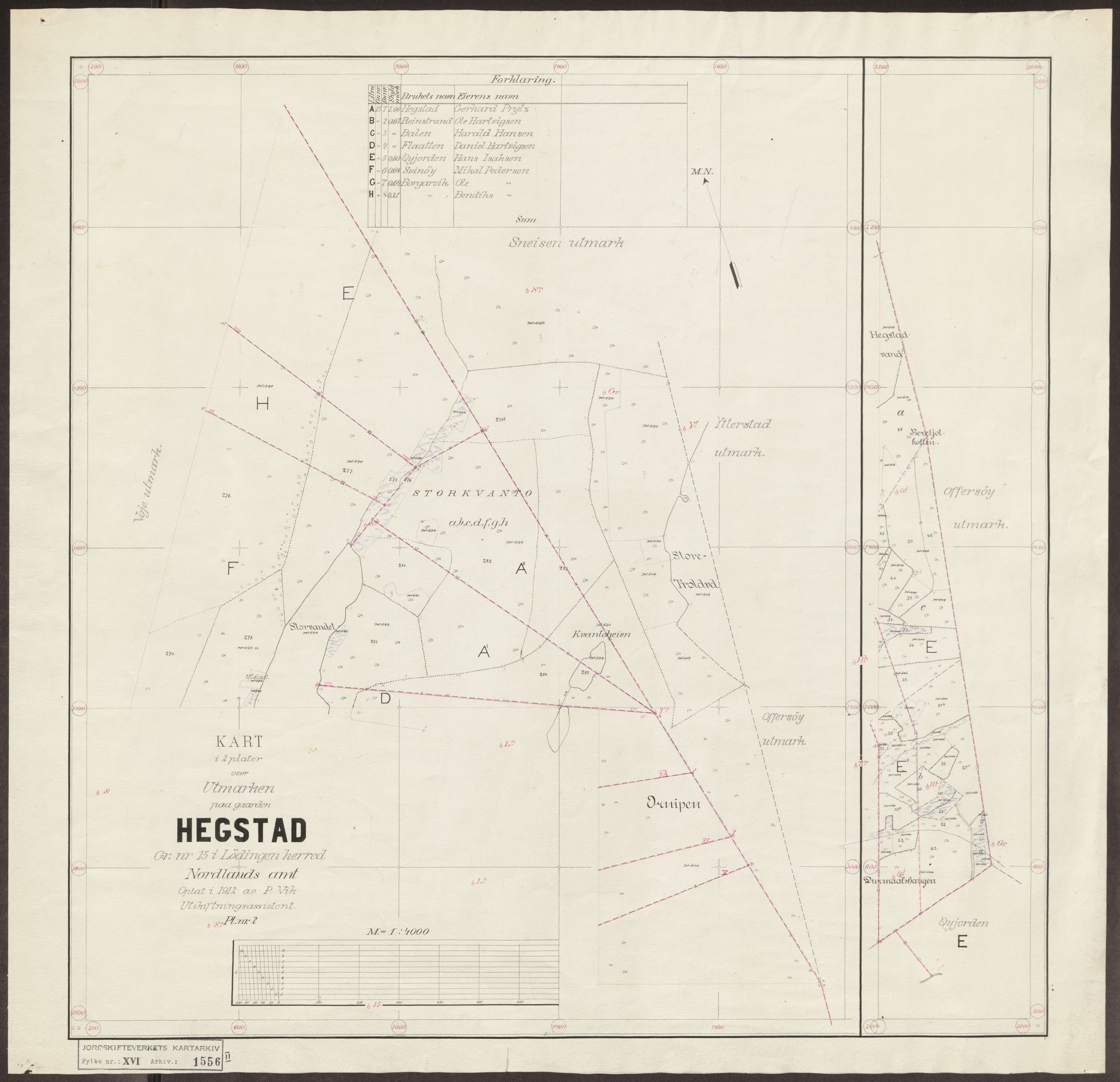 Jordskifteverkets kartarkiv, AV/RA-S-3929/T, 1859-1988, p. 1778