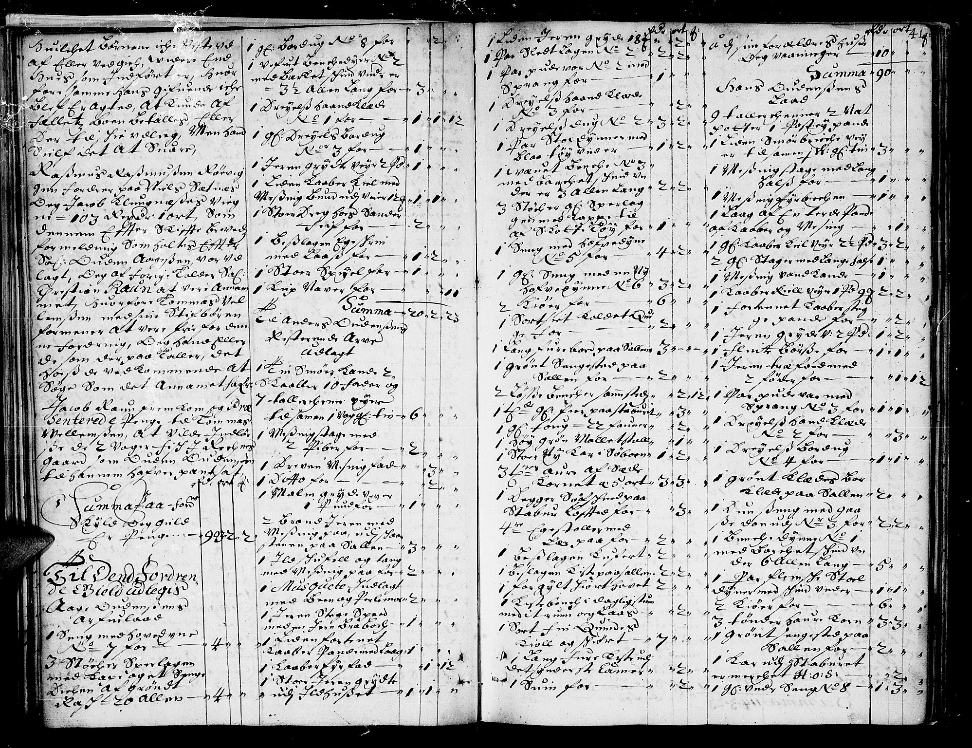 Romsdal sorenskriveri, SAT/A-4149/1/3/3A/L0002: Skifteprotokoll, 1683-1687, p. 40b-41a