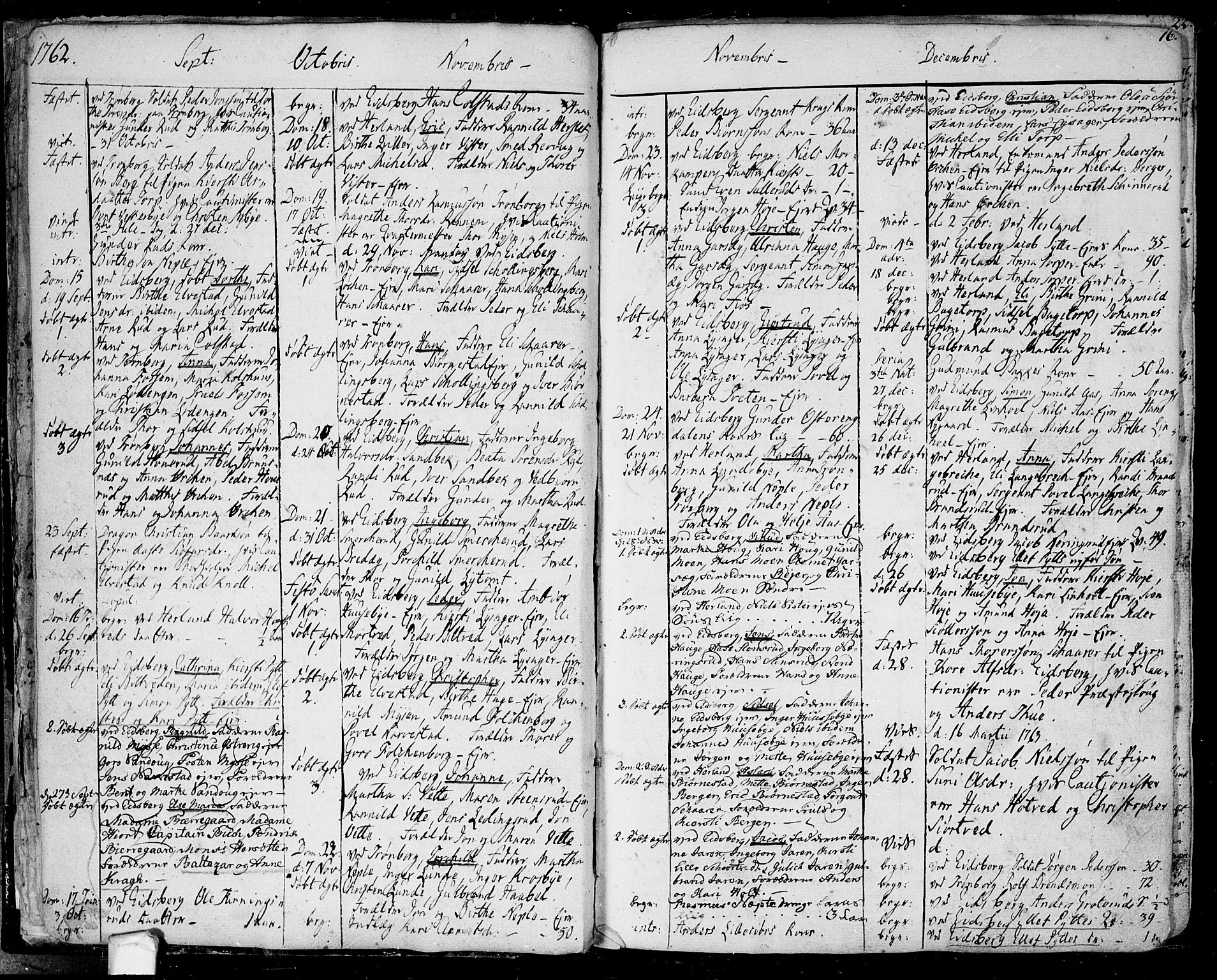 Eidsberg prestekontor Kirkebøker, AV/SAO-A-10905/F/Fa/L0004: Parish register (official) no. I 4, 1759-1788, p. 16