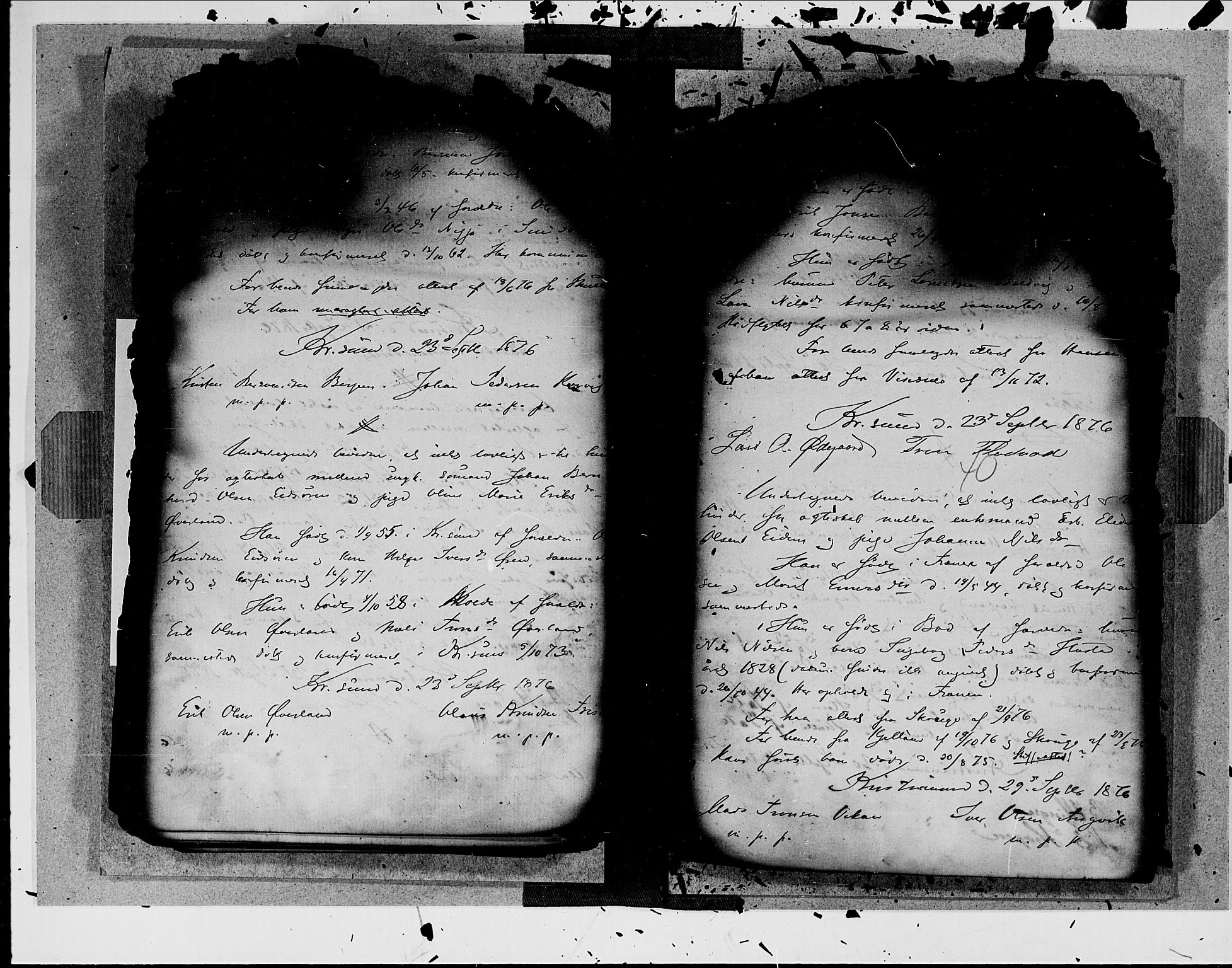 Kristiansund sokneprestkontor, AV/SAT-A-1068/1/I/I1: Best man's statements no. 19, 1875-1881, p. 40