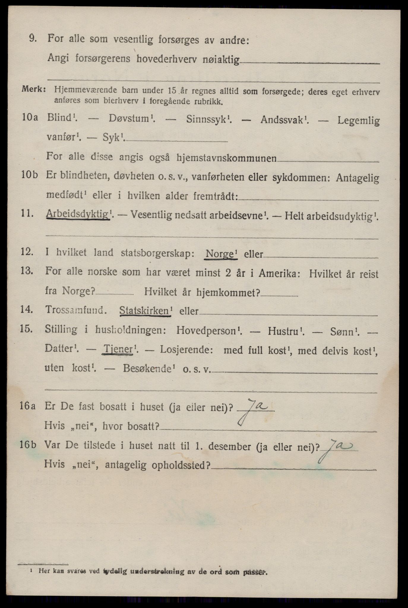 SAKO, 1920 census for Seljord, 1920, p. 4215