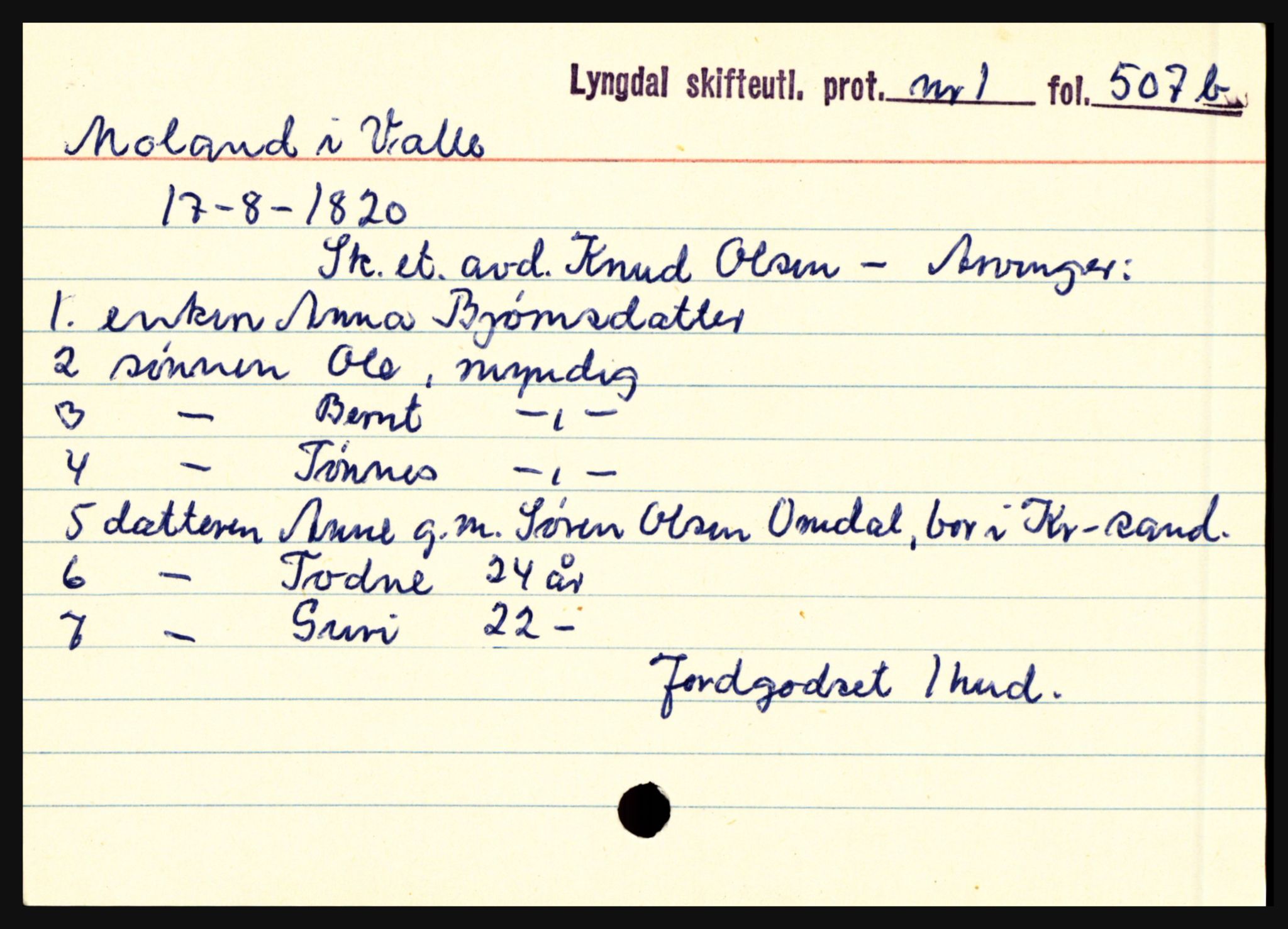 Lyngdal sorenskriveri, SAK/1221-0004/H, p. 7785