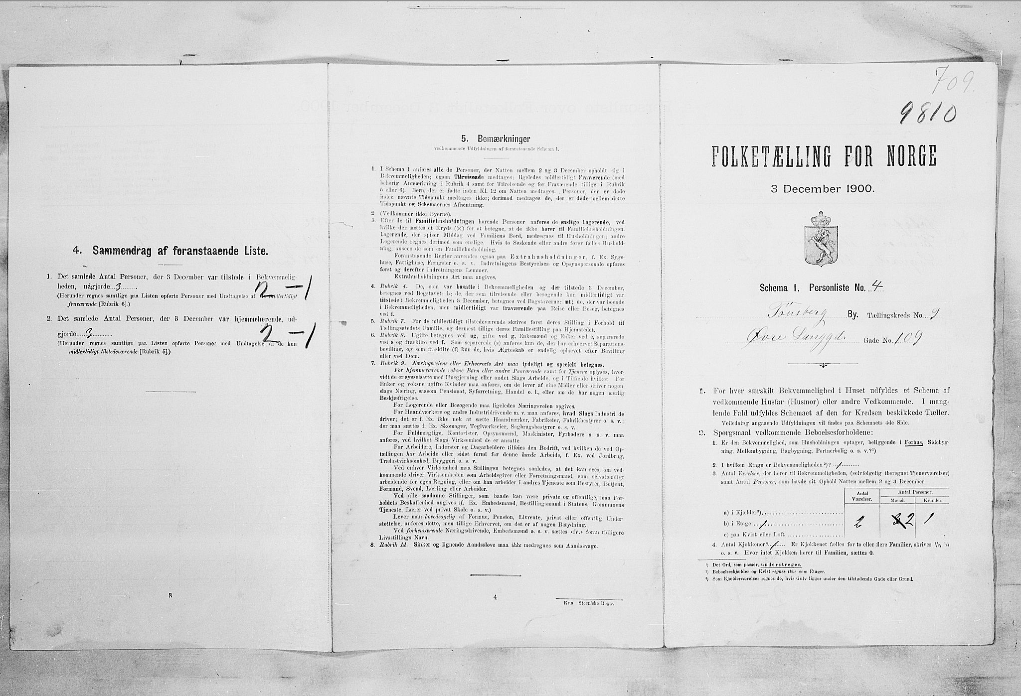 RA, 1900 census for Tønsberg, 1900, p. 5307