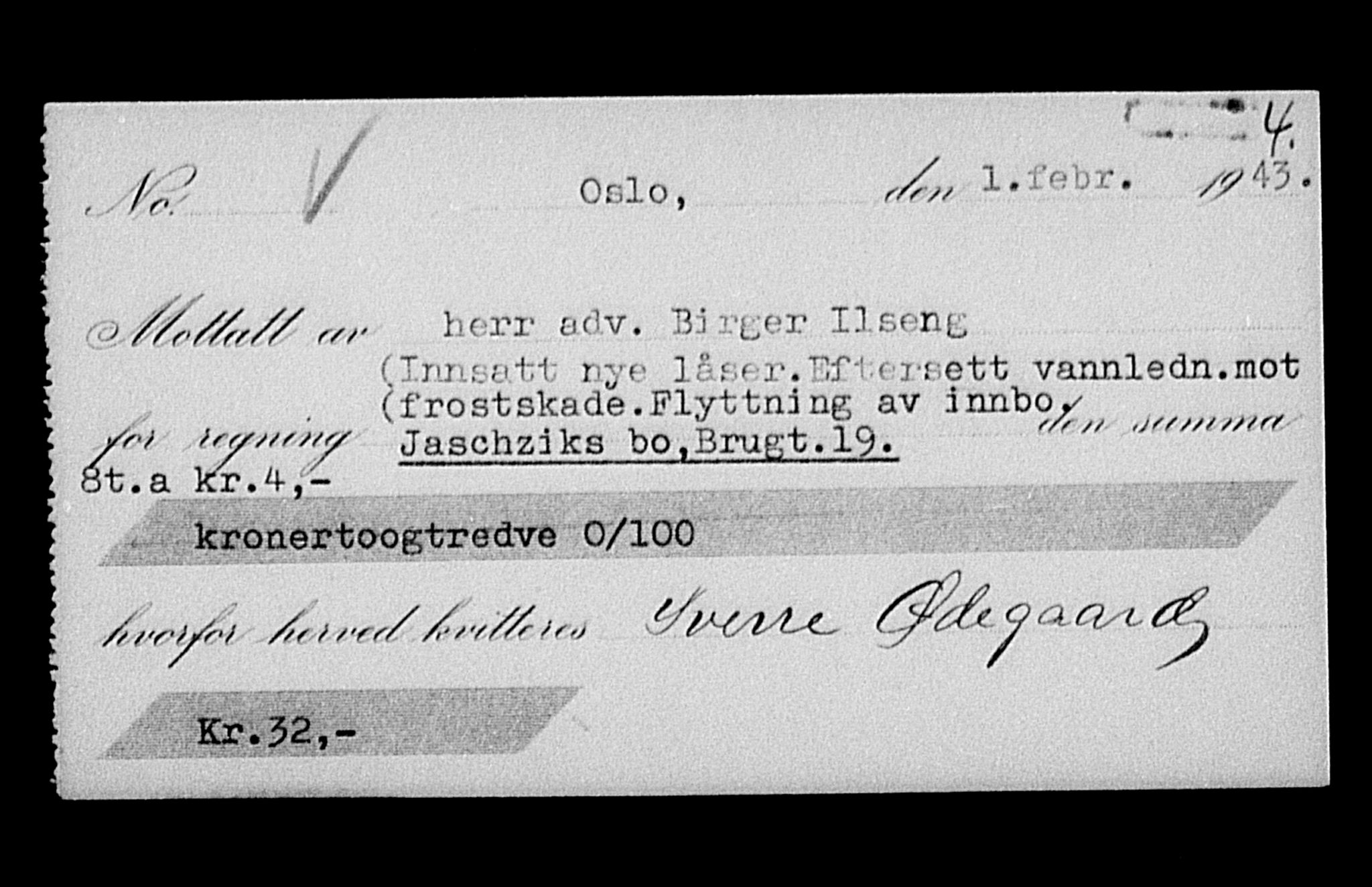 Justisdepartementet, Tilbakeføringskontoret for inndratte formuer, AV/RA-S-1564/H/Hc/Hcc/L0947: --, 1945-1947, p. 365