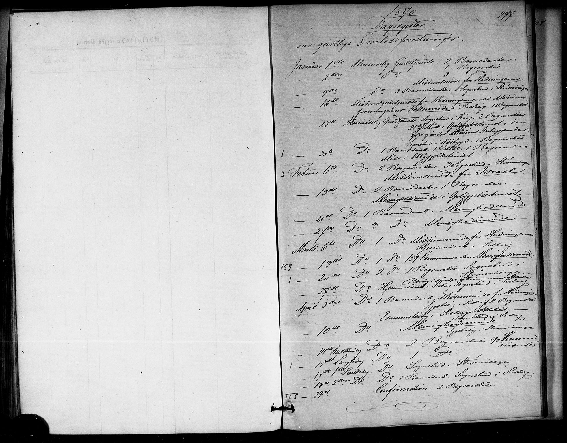 Strømm kirkebøker, SAKO/A-322/F/Fa/L0002: Parish register (official) no. I 2, 1870-1877, p. 277