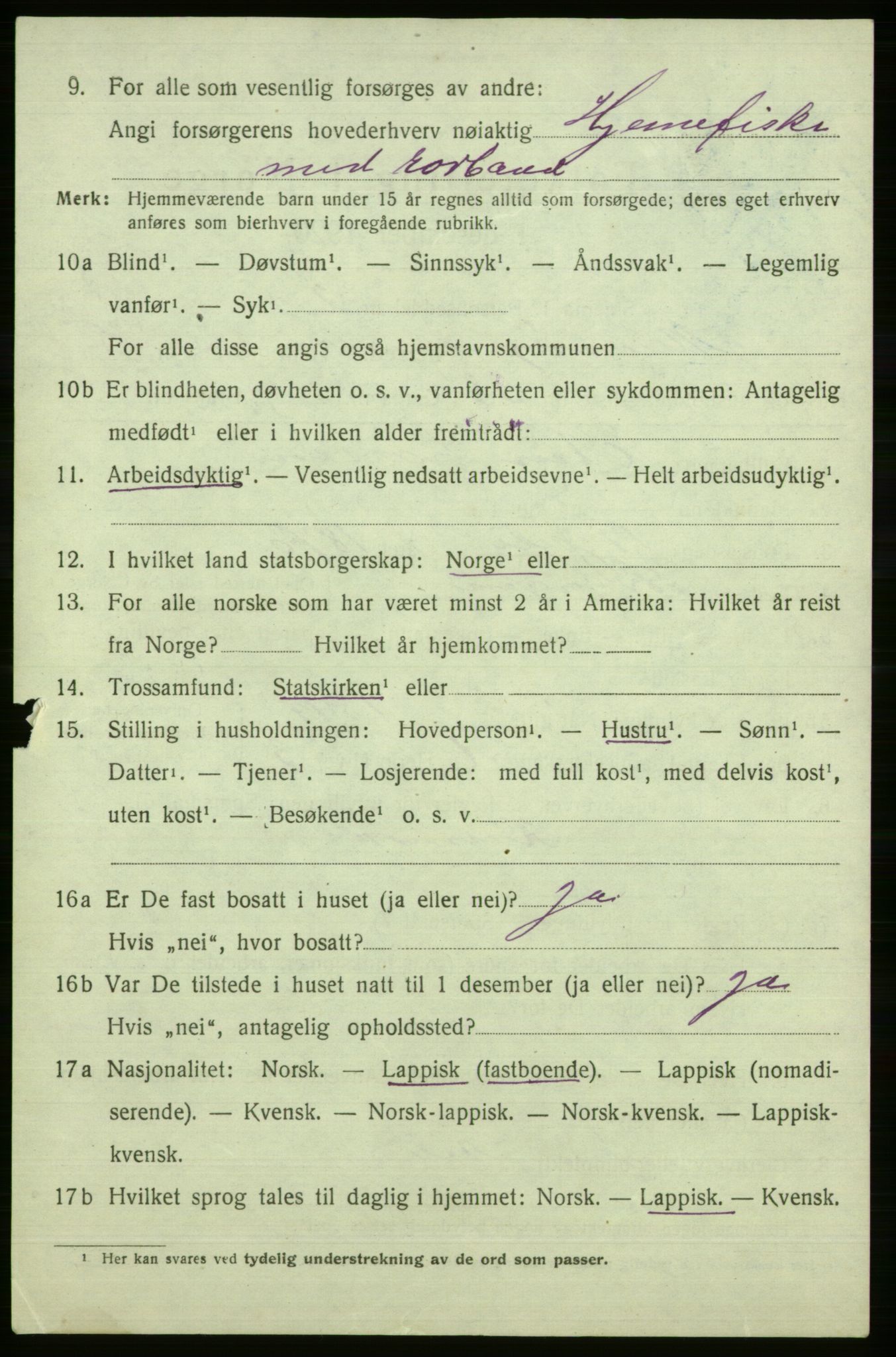 SATØ, 1920 census for Måsøy, 1920, p. 2905