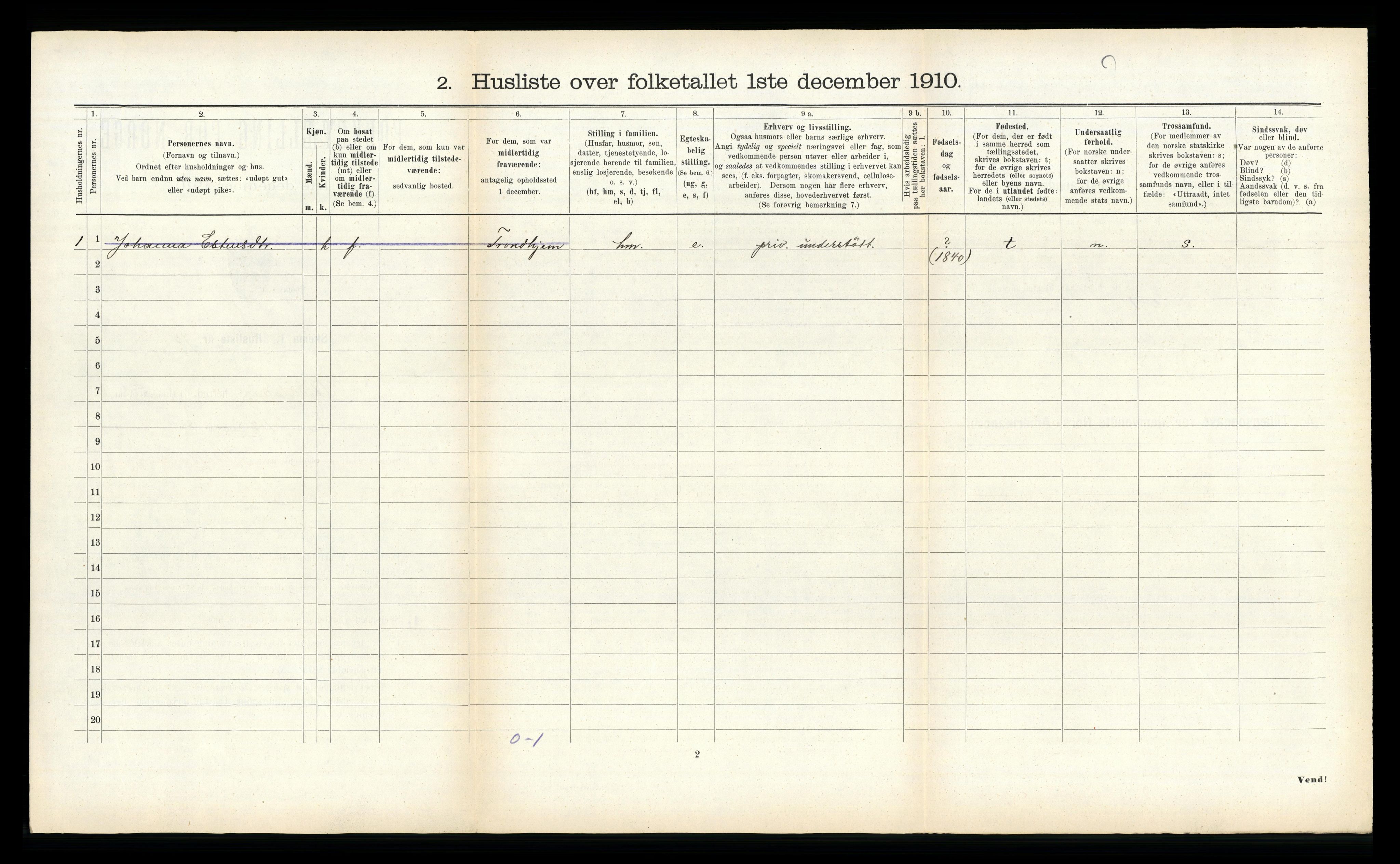 RA, 1910 census for Stjørdal, 1910, p. 957