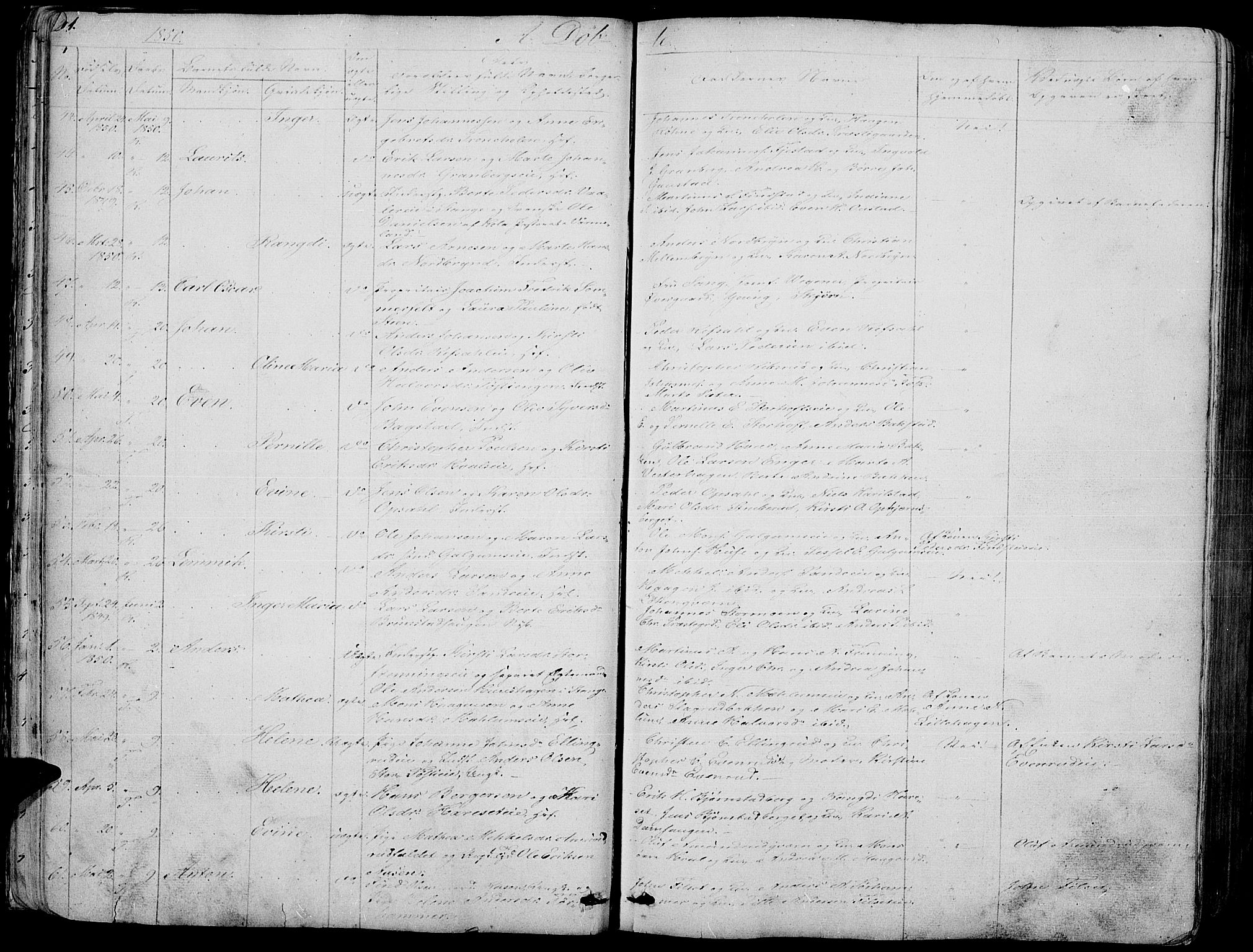 Romedal prestekontor, SAH/PREST-004/L/L0009: Parish register (copy) no. 9, 1846-1866, p. 31