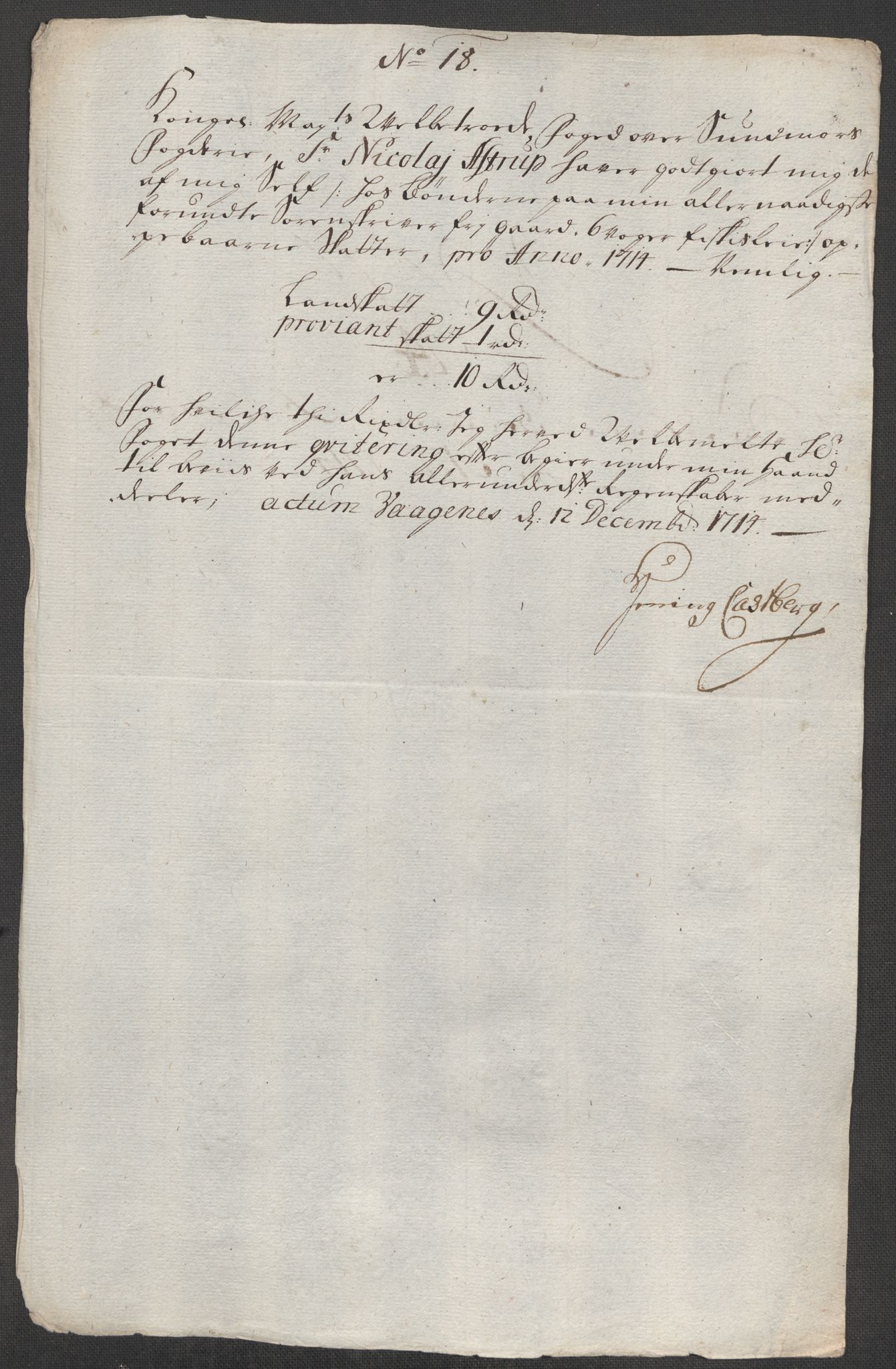 Rentekammeret inntil 1814, Reviderte regnskaper, Fogderegnskap, AV/RA-EA-4092/R54/L3566: Fogderegnskap Sunnmøre, 1714, p. 230