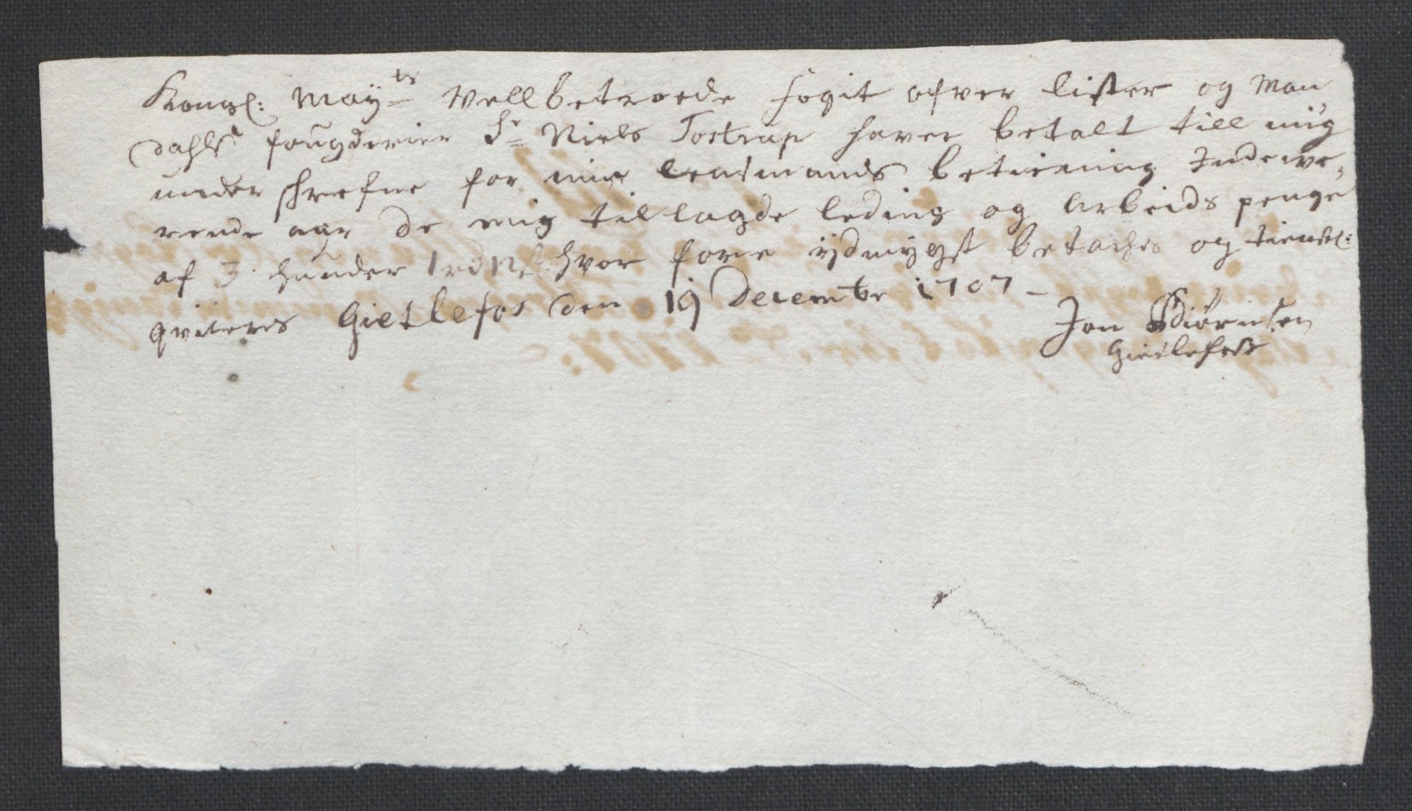 Rentekammeret inntil 1814, Reviderte regnskaper, Fogderegnskap, AV/RA-EA-4092/R43/L2551: Fogderegnskap Lista og Mandal, 1705-1709, p. 481