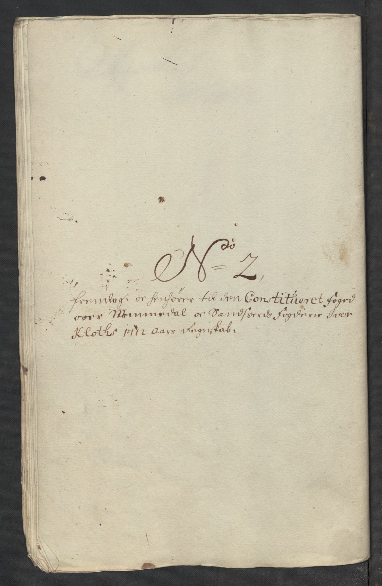 Rentekammeret inntil 1814, Reviderte regnskaper, Fogderegnskap, AV/RA-EA-4092/R24/L1587: Fogderegnskap Numedal og Sandsvær, 1712, p. 223