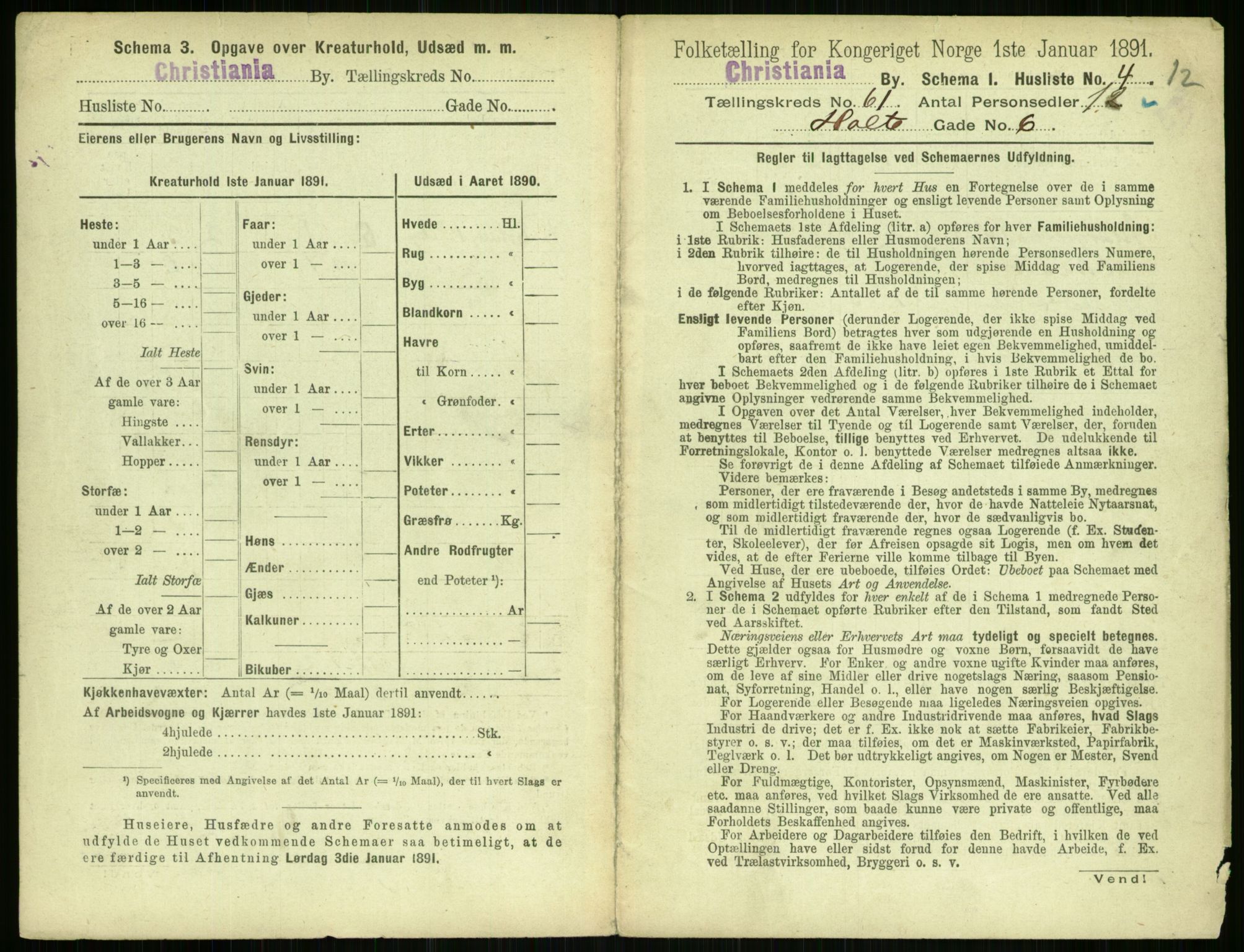 RA, 1891 census for 0301 Kristiania, 1891, p. 32327