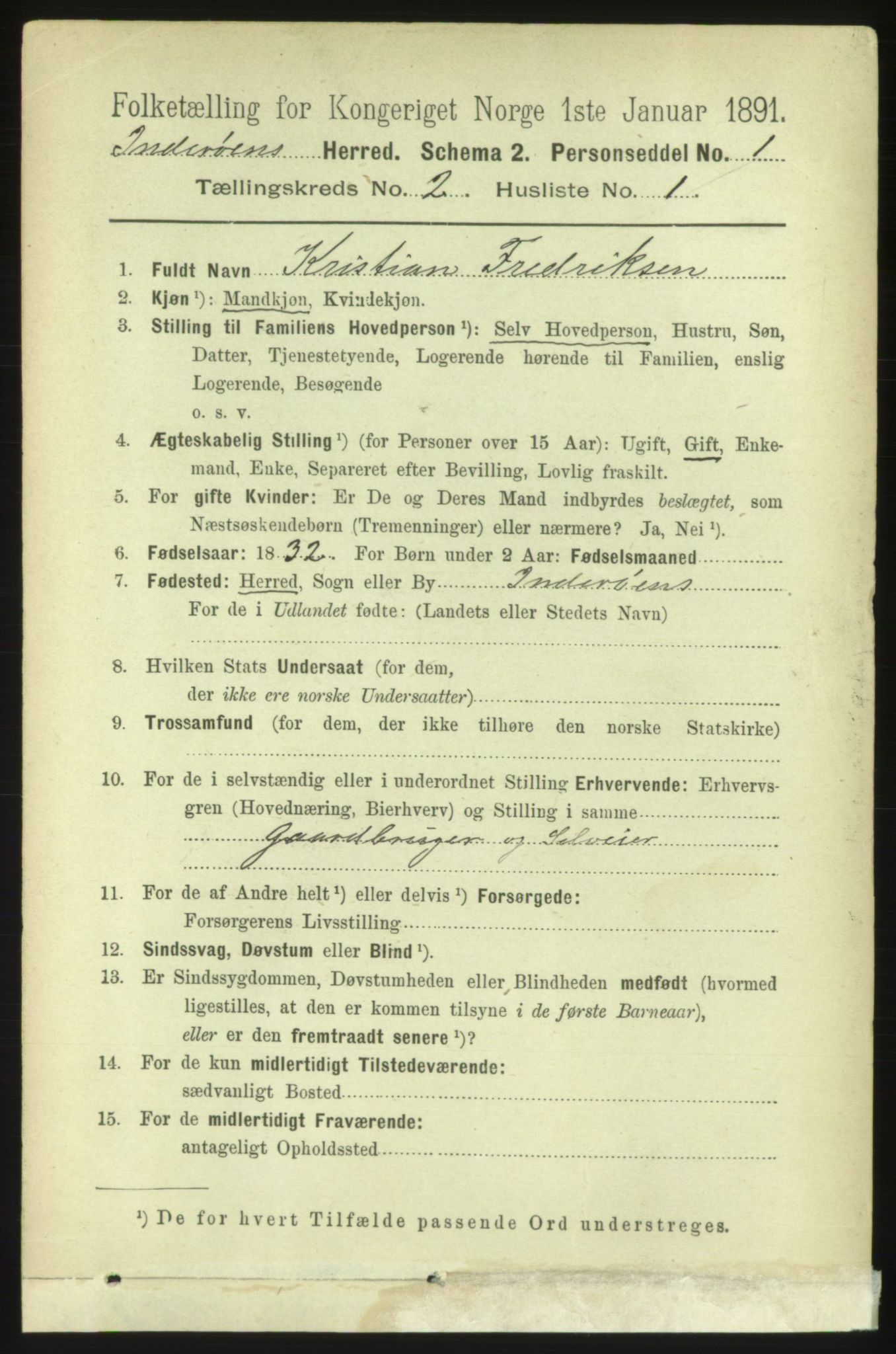 RA, 1891 census for 1729 Inderøy, 1891, p. 1289