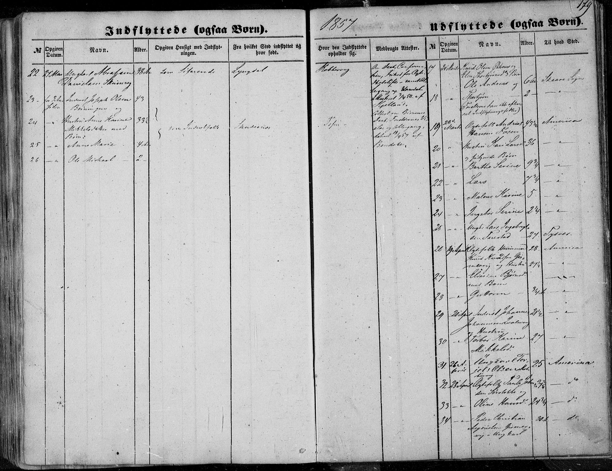 Avaldsnes sokneprestkontor, AV/SAST-A -101851/H/Ha/Haa/L0008: Parish register (official) no. A 8, 1847-1857, p. 179