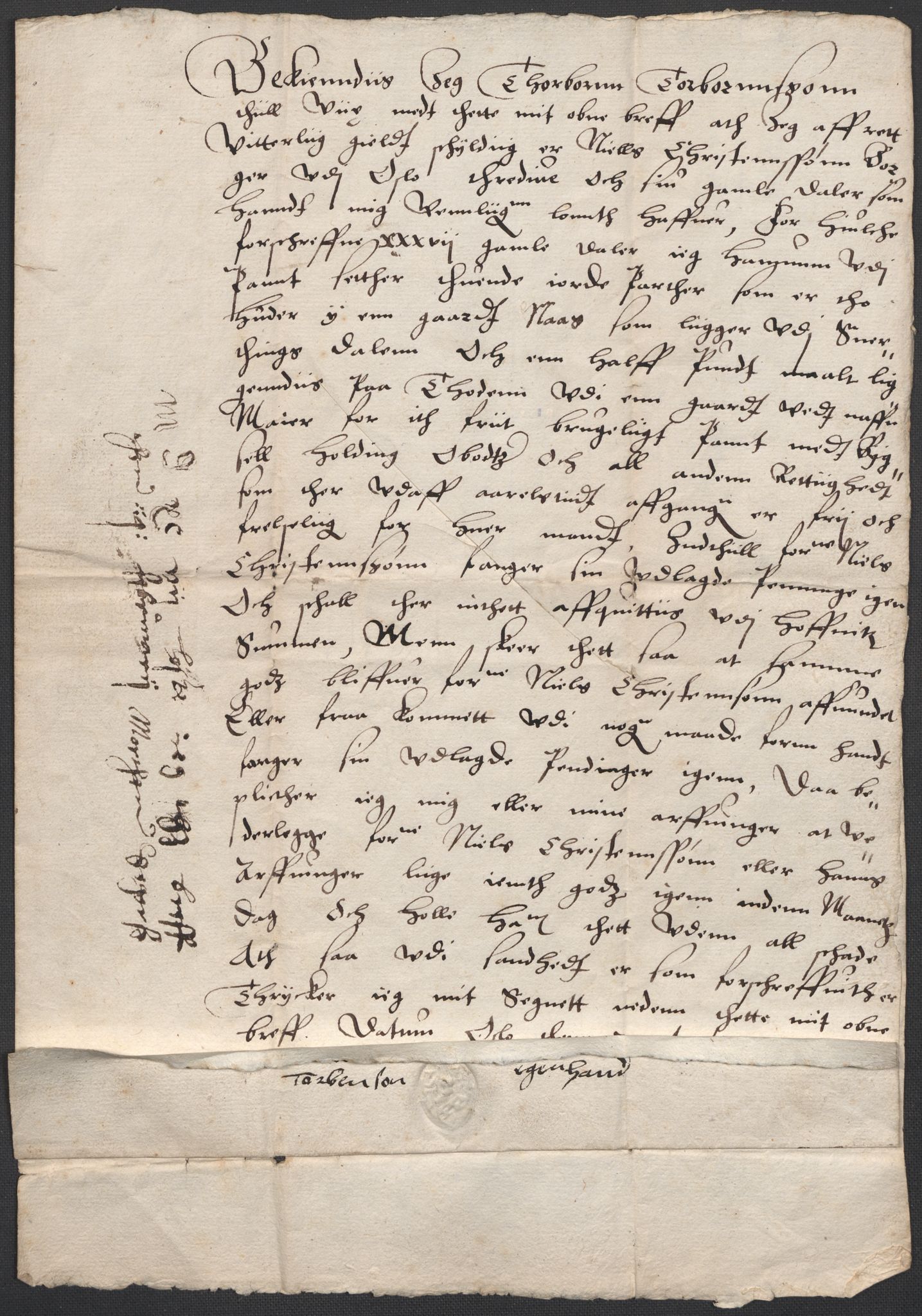 Riksarkivets diplomsamling, AV/RA-EA-5965/F02/L0085: Dokumenter, 1583, p. 16
