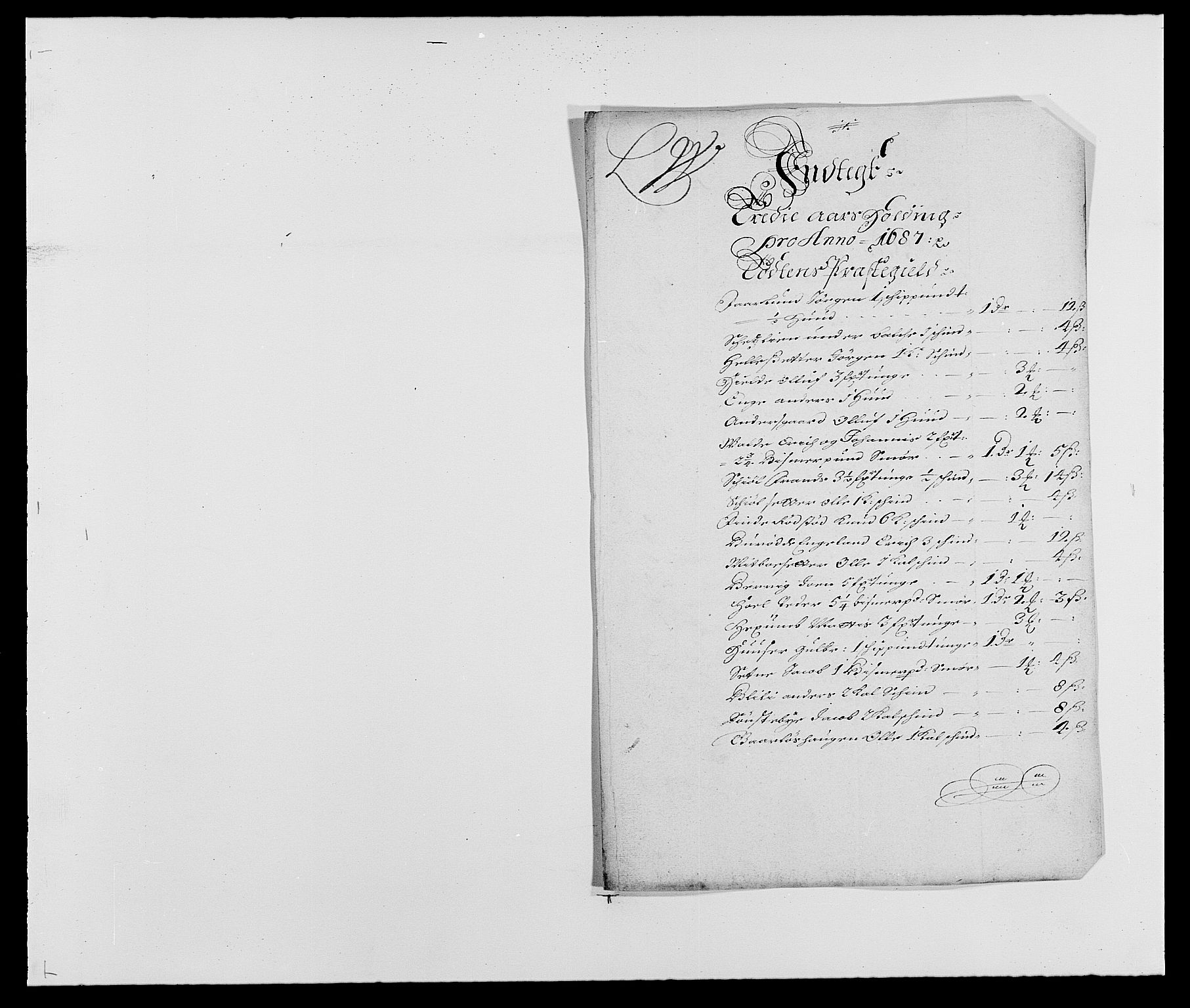 Rentekammeret inntil 1814, Reviderte regnskaper, Fogderegnskap, RA/EA-4092/R18/L1286: Fogderegnskap Hadeland, Toten og Valdres, 1687, p. 144