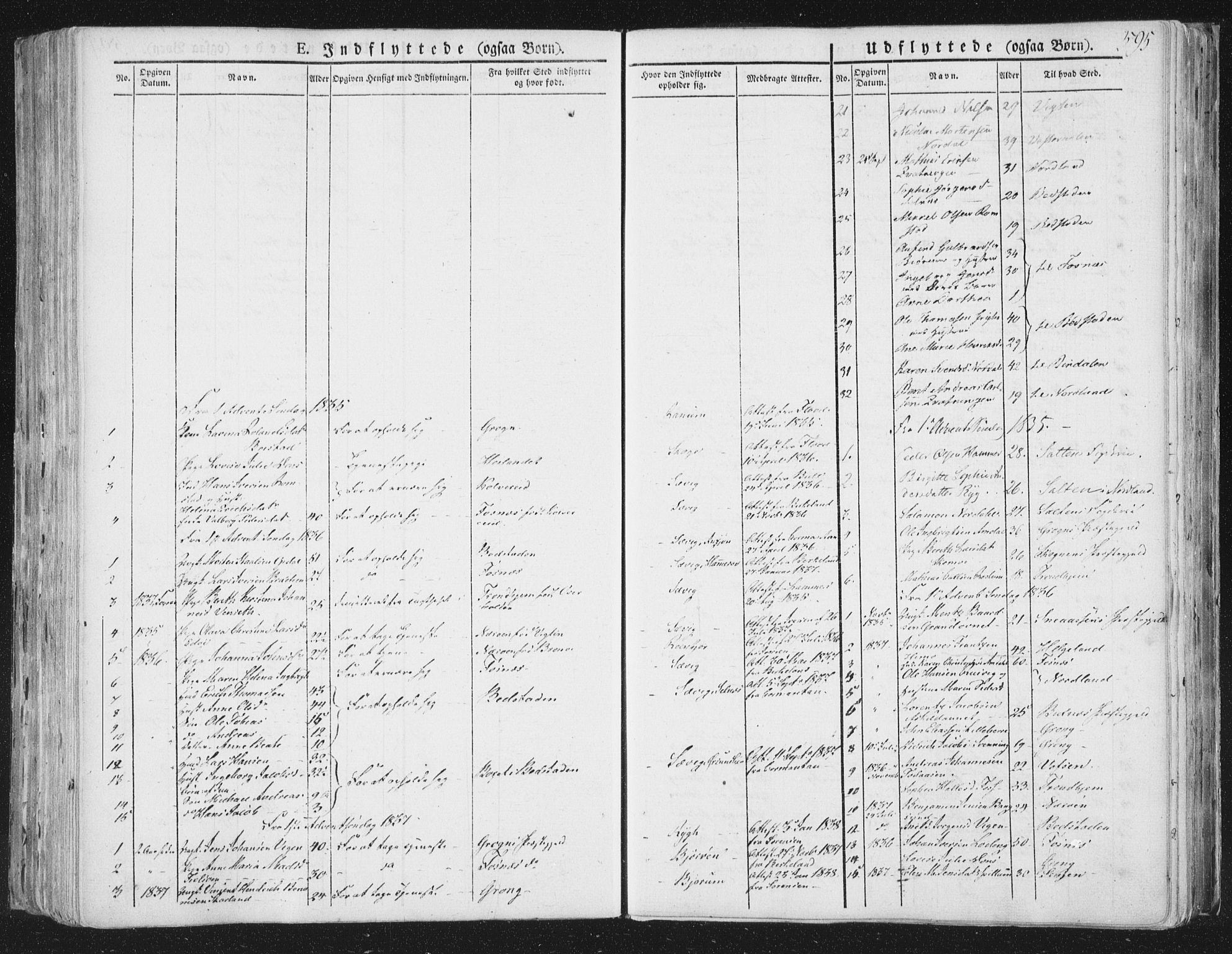 Ministerialprotokoller, klokkerbøker og fødselsregistre - Nord-Trøndelag, SAT/A-1458/764/L0552: Parish register (official) no. 764A07b, 1824-1865, p. 595