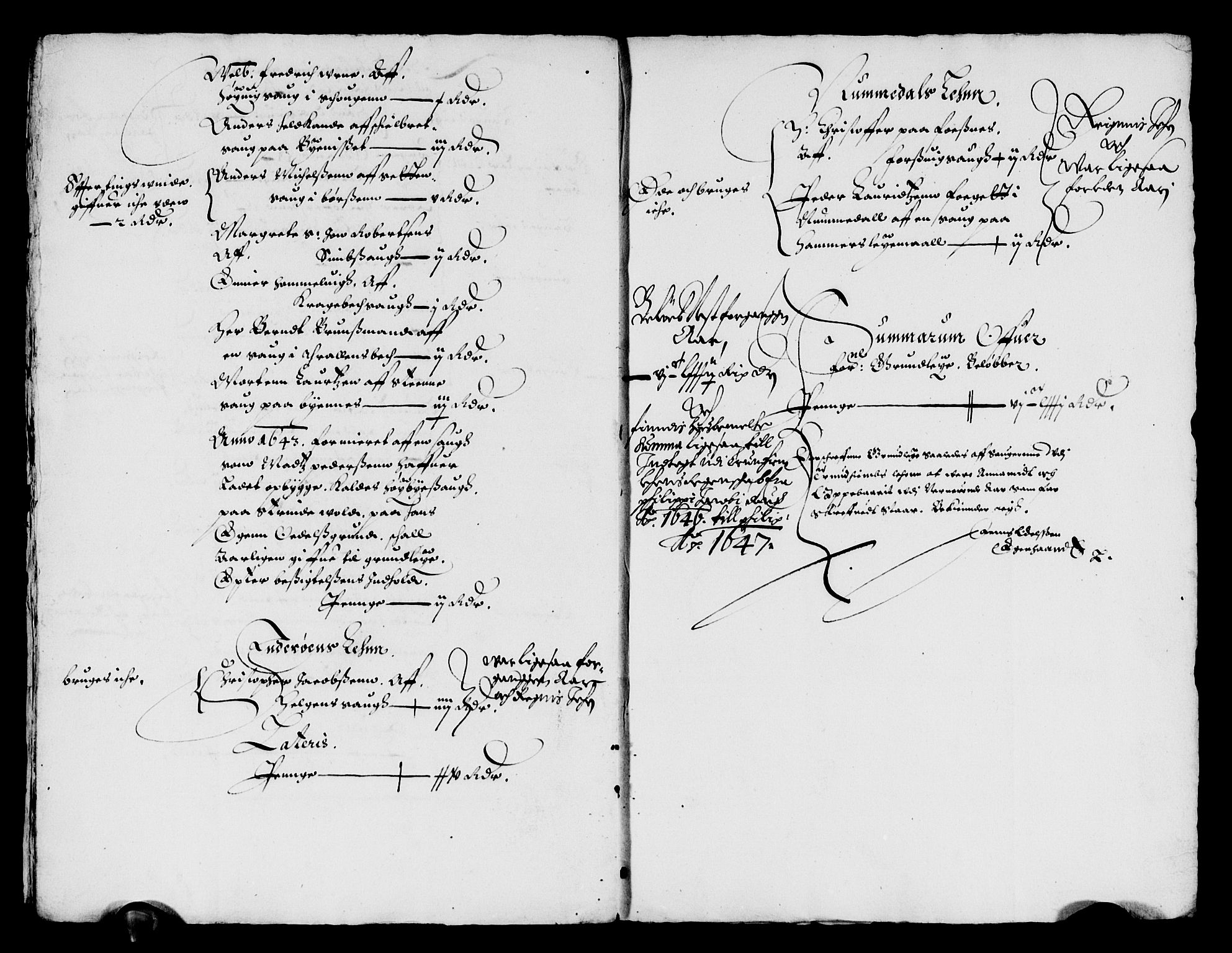 Rentekammeret inntil 1814, Reviderte regnskaper, Lensregnskaper, AV/RA-EA-5023/R/Rb/Rbw/L0086: Trondheim len, 1645-1647