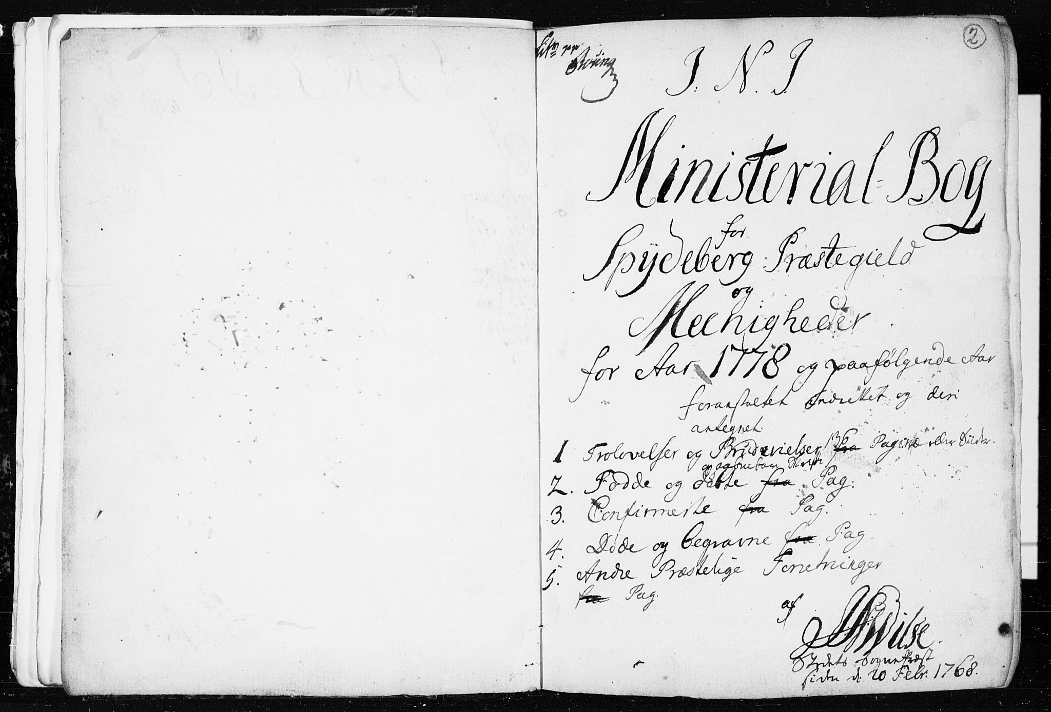 Spydeberg prestekontor Kirkebøker, AV/SAO-A-10924/F/Fa/L0003: Parish register (official) no. I 3, 1778-1814, p. 2