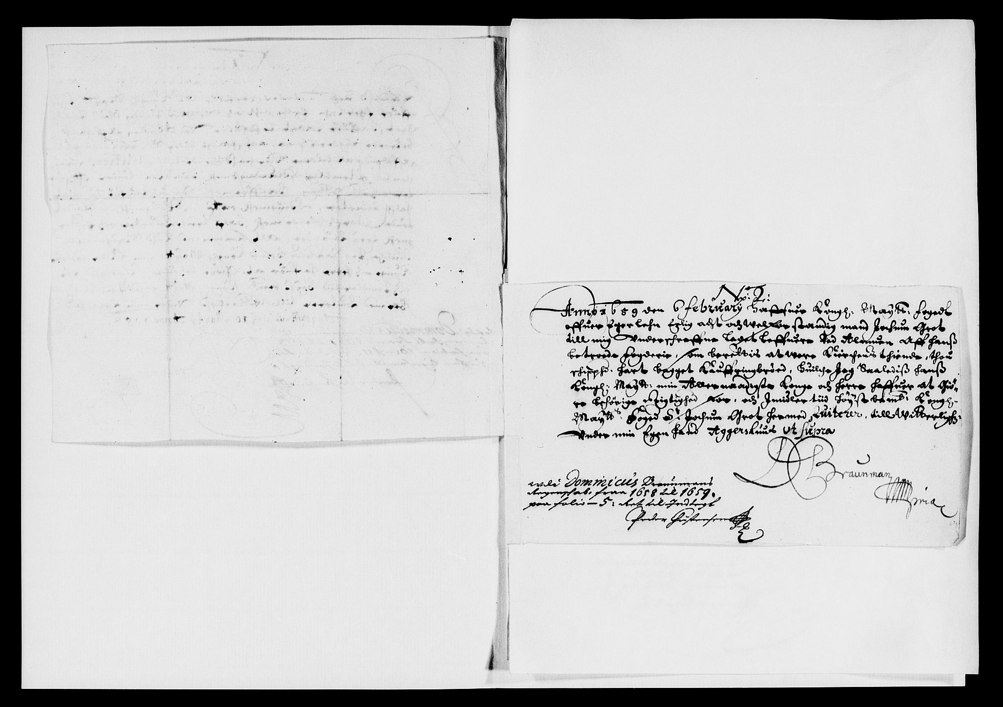 Rentekammeret inntil 1814, Reviderte regnskaper, Lensregnskaper, AV/RA-EA-5023/R/Rb/Rbm/L0009: Eiker len, 1652-1661