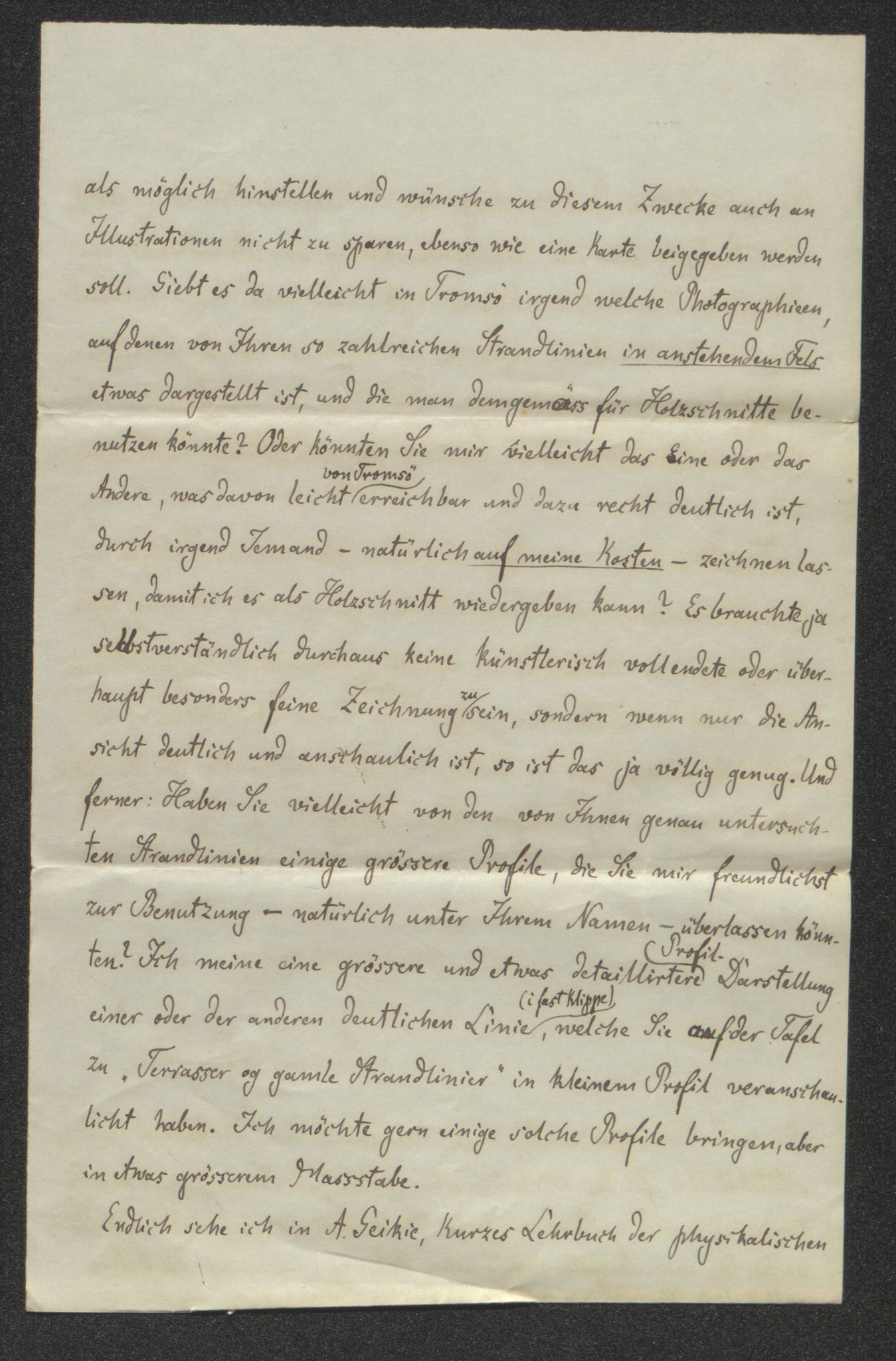 Tromsø Museum, AV/SATØ-S-0162/D/Db/L0033: Journalsaker og innkomne brev, 1879-1882, p. 392