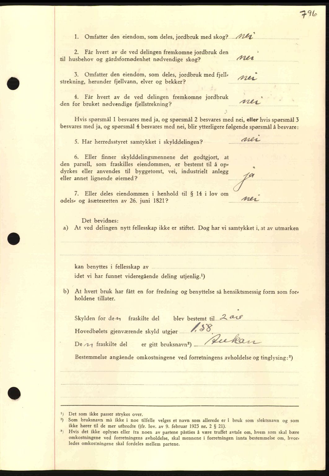 Nordmøre sorenskriveri, AV/SAT-A-4132/1/2/2Ca: Mortgage book no. A91, 1941-1942, Diary no: : 2572/1941