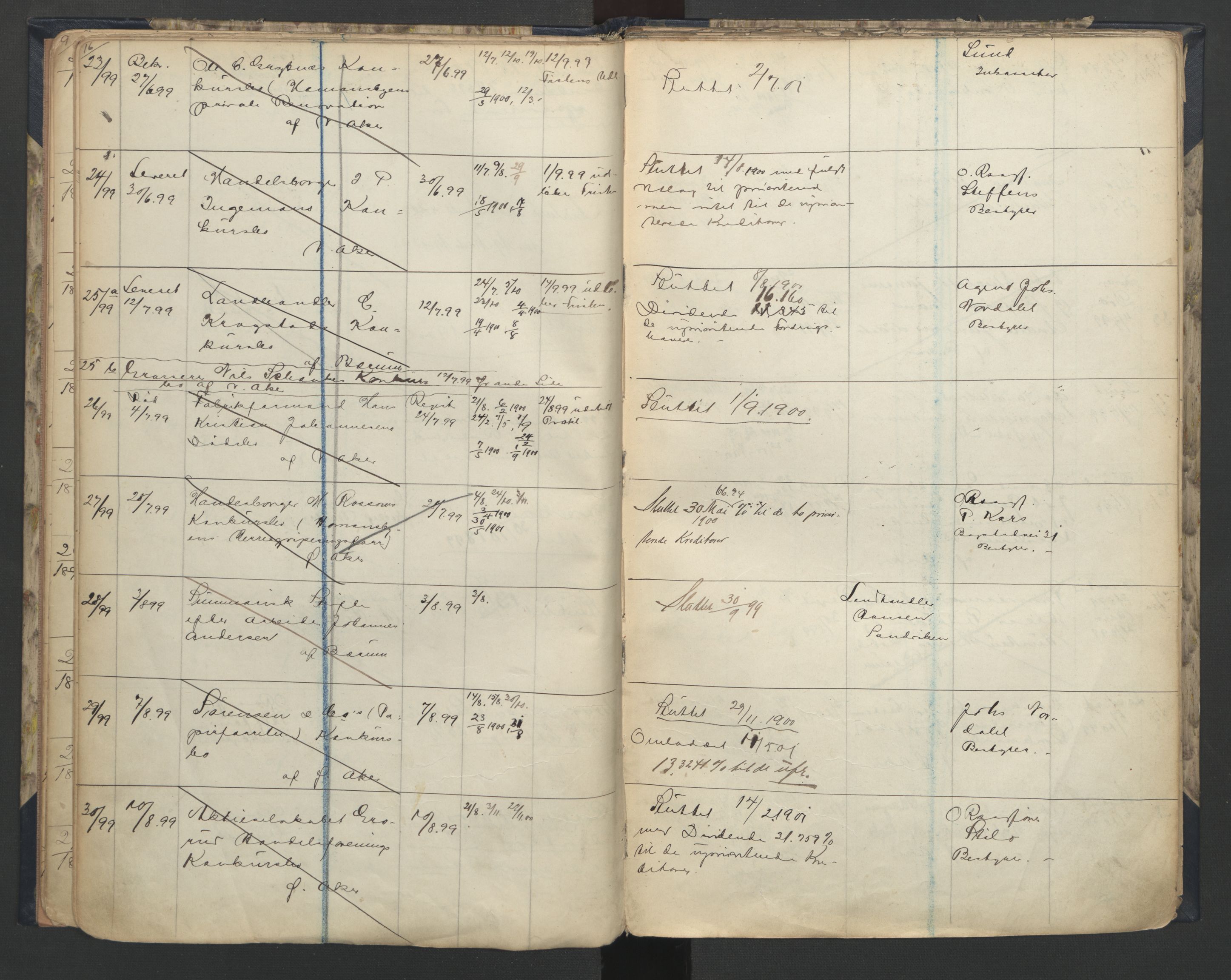 Aker kriminaldommer, skifte- og auksjonsforvalterembete, AV/SAO-A-10452/H/Ha/Hac/L0001: Skiftelister for dødsboer og fellesboer, 1890-1906, p. 16