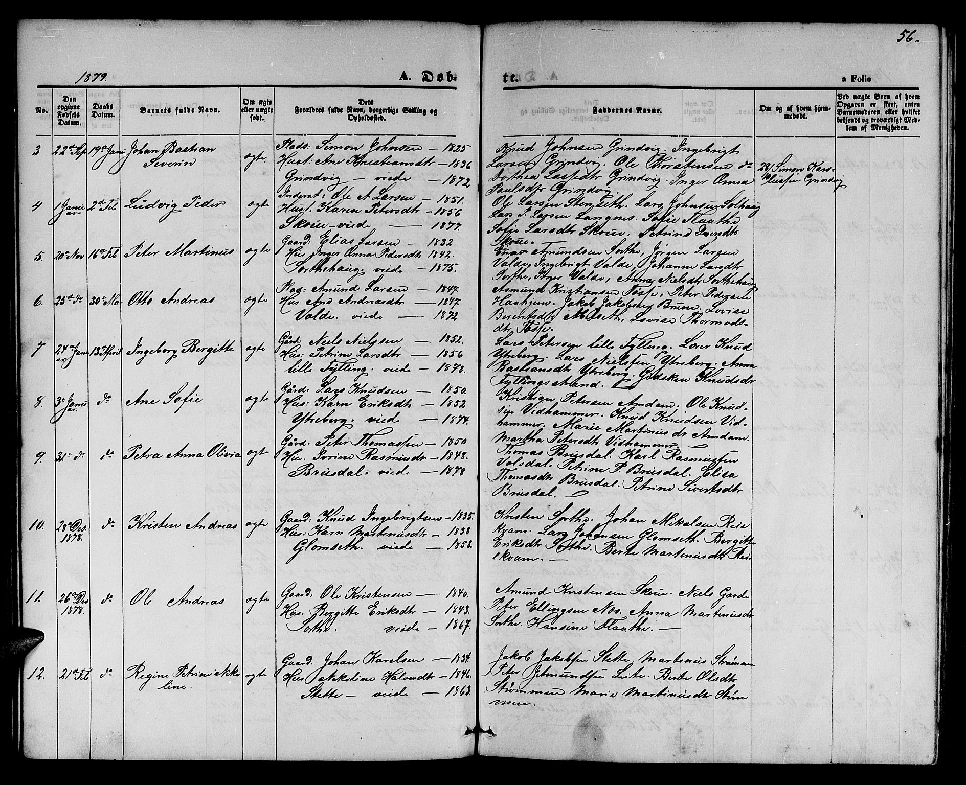 Ministerialprotokoller, klokkerbøker og fødselsregistre - Møre og Romsdal, AV/SAT-A-1454/524/L0364: Parish register (copy) no. 524C05, 1865-1879, p. 56