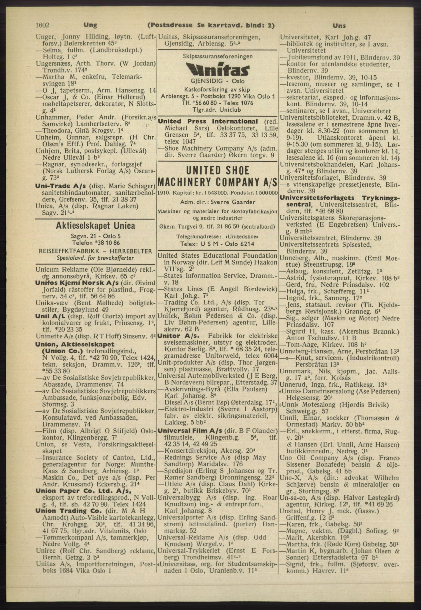 Kristiania/Oslo adressebok, PUBL/-, 1965-1966, p. 1602