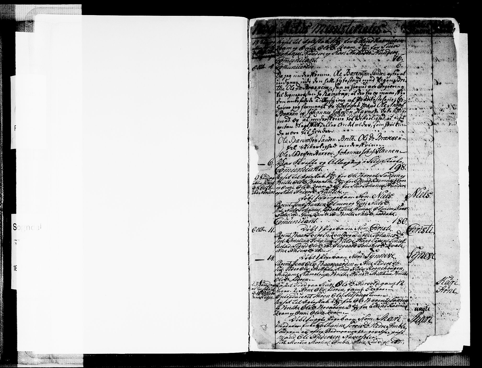 Sogndal sokneprestembete, SAB/A-81301/H/Haa/Haaa/L0009: Parish register (official) no. A 9, 1809-1821, p. 2