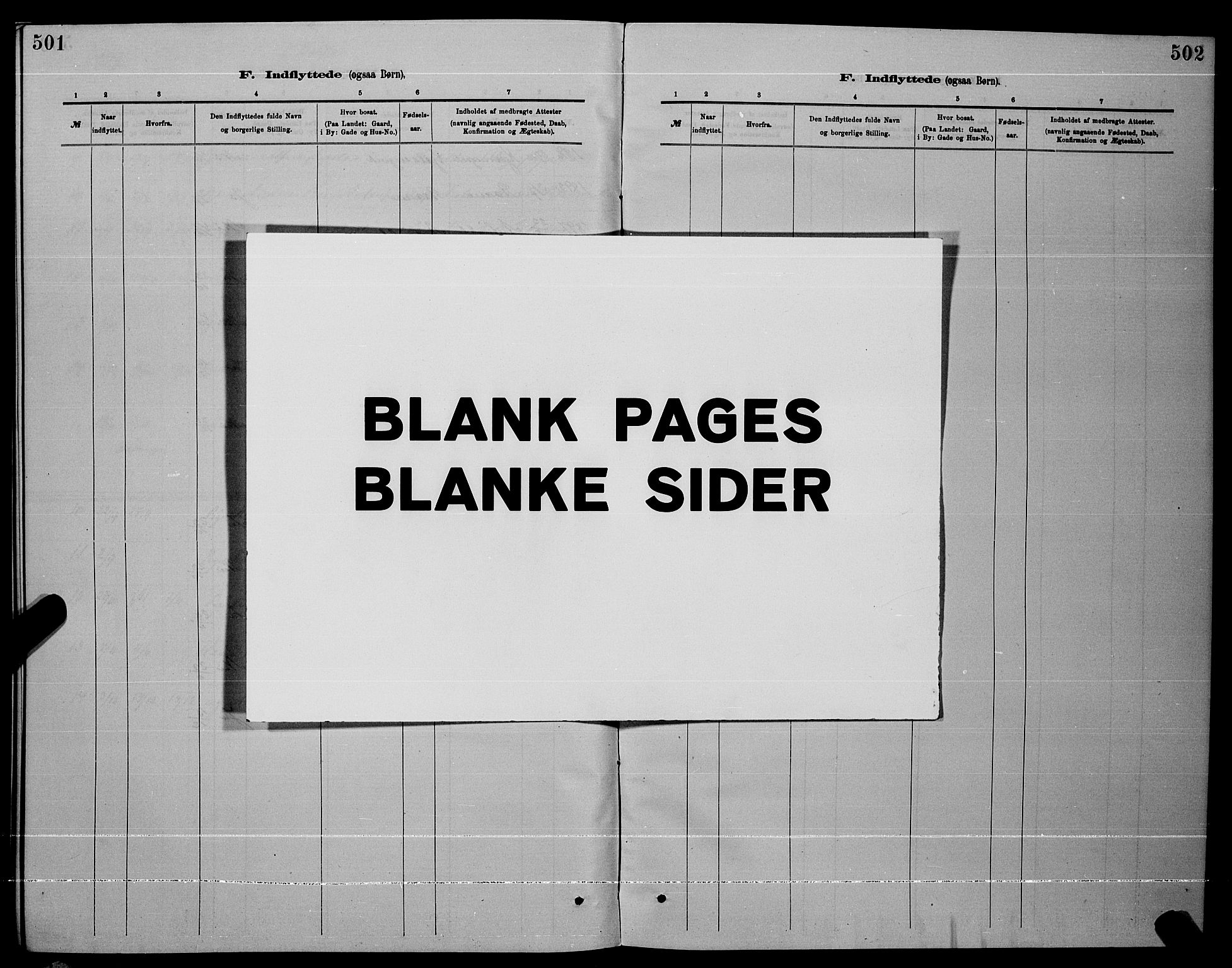 Ministerialprotokoller, klokkerbøker og fødselsregistre - Nordland, AV/SAT-A-1459/872/L1047: Parish register (copy) no. 872C03, 1880-1897, p. 501-502