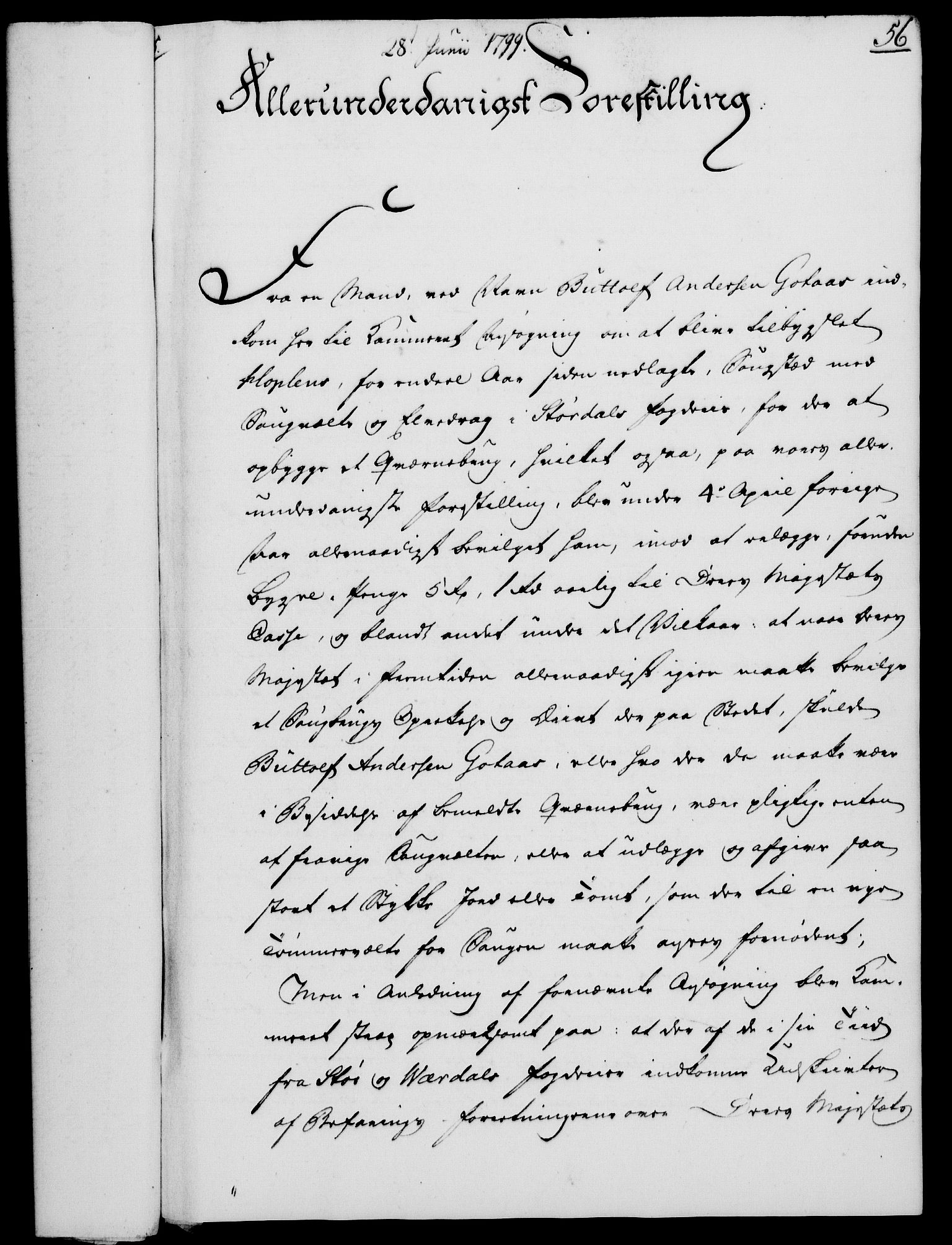 Rentekammeret, Kammerkanselliet, AV/RA-EA-3111/G/Gf/Gfa/L0081: Norsk relasjons- og resolusjonsprotokoll (merket RK 52.81), 1799, p. 375