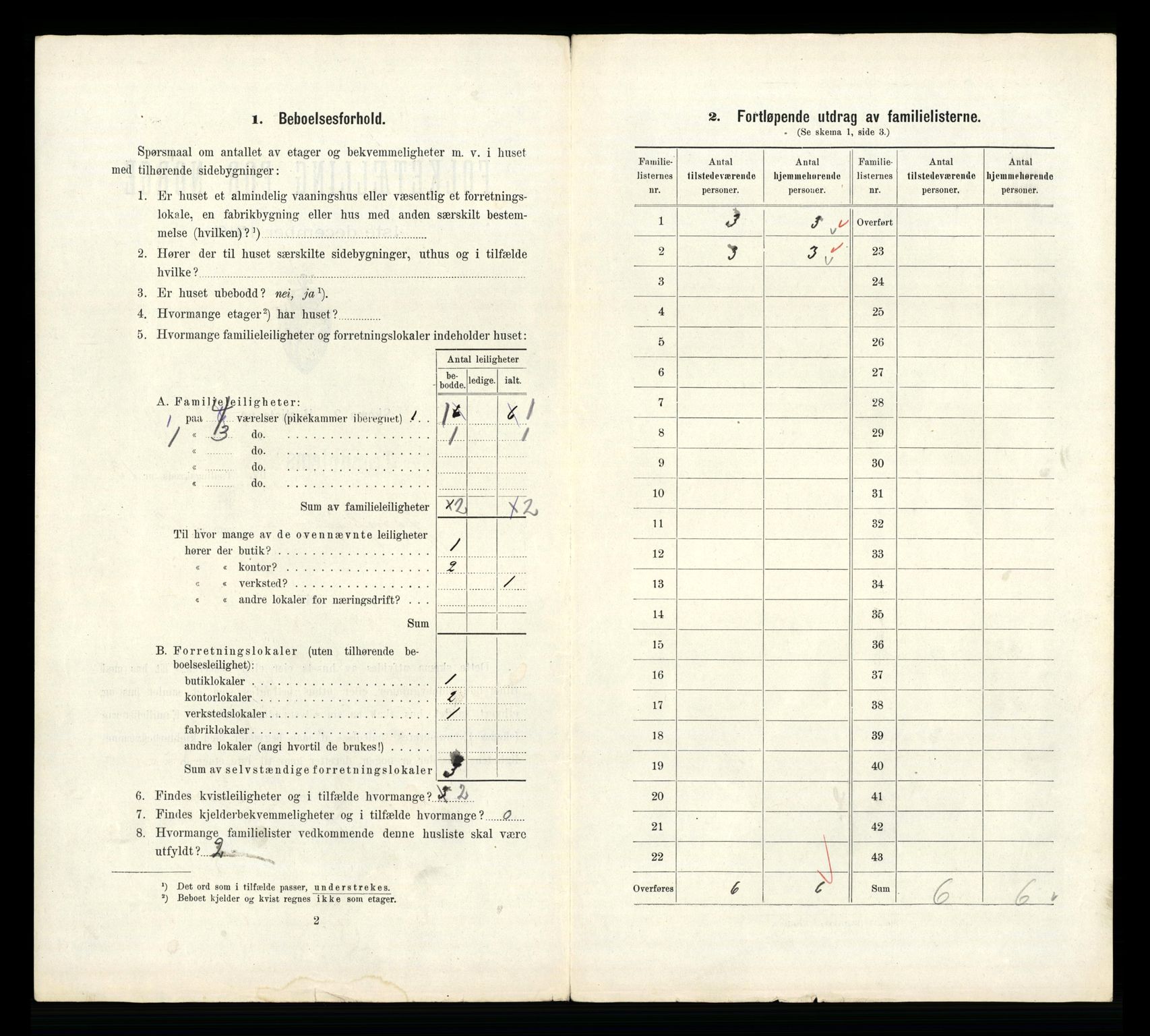 RA, 1910 census for Trondheim, 1910, p. 4734