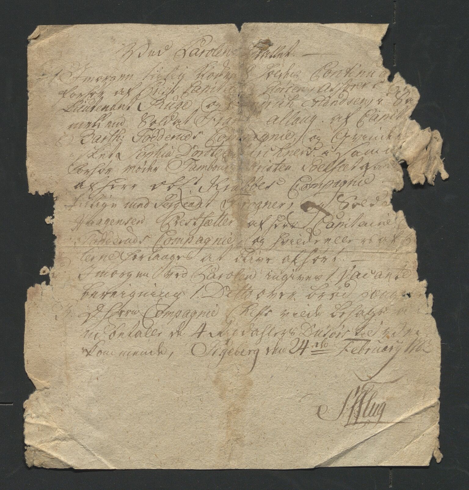 Åker i Vang, Hedmark, og familien Todderud, AV/SAH-ARK-010/J/Jc/L0003: Korrespondanse, 1763-1795, p. 7