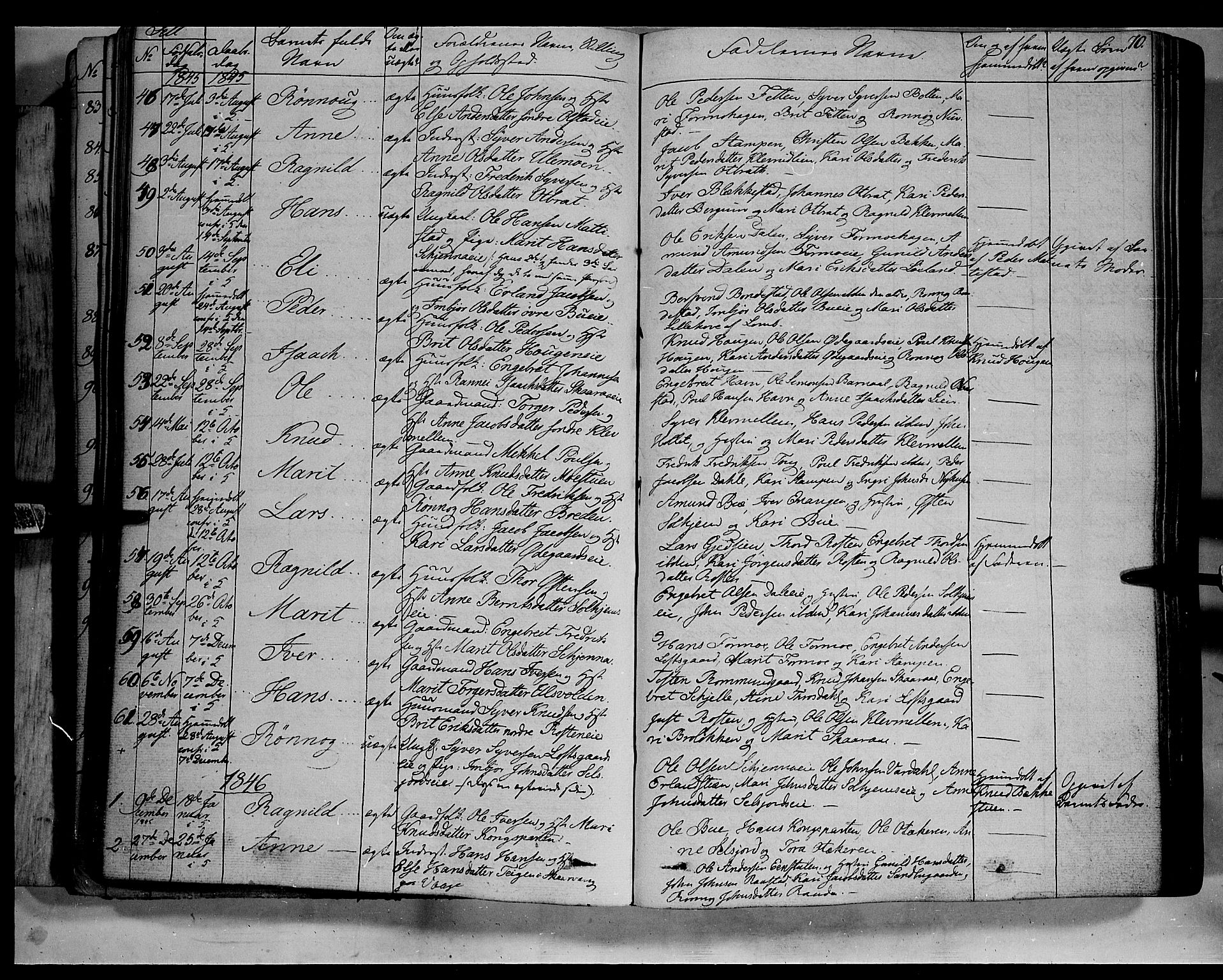 Vågå prestekontor, AV/SAH-PREST-076/H/Ha/Haa/L0005: Parish register (official) no. 5 /3, 1842-1856, p. 70