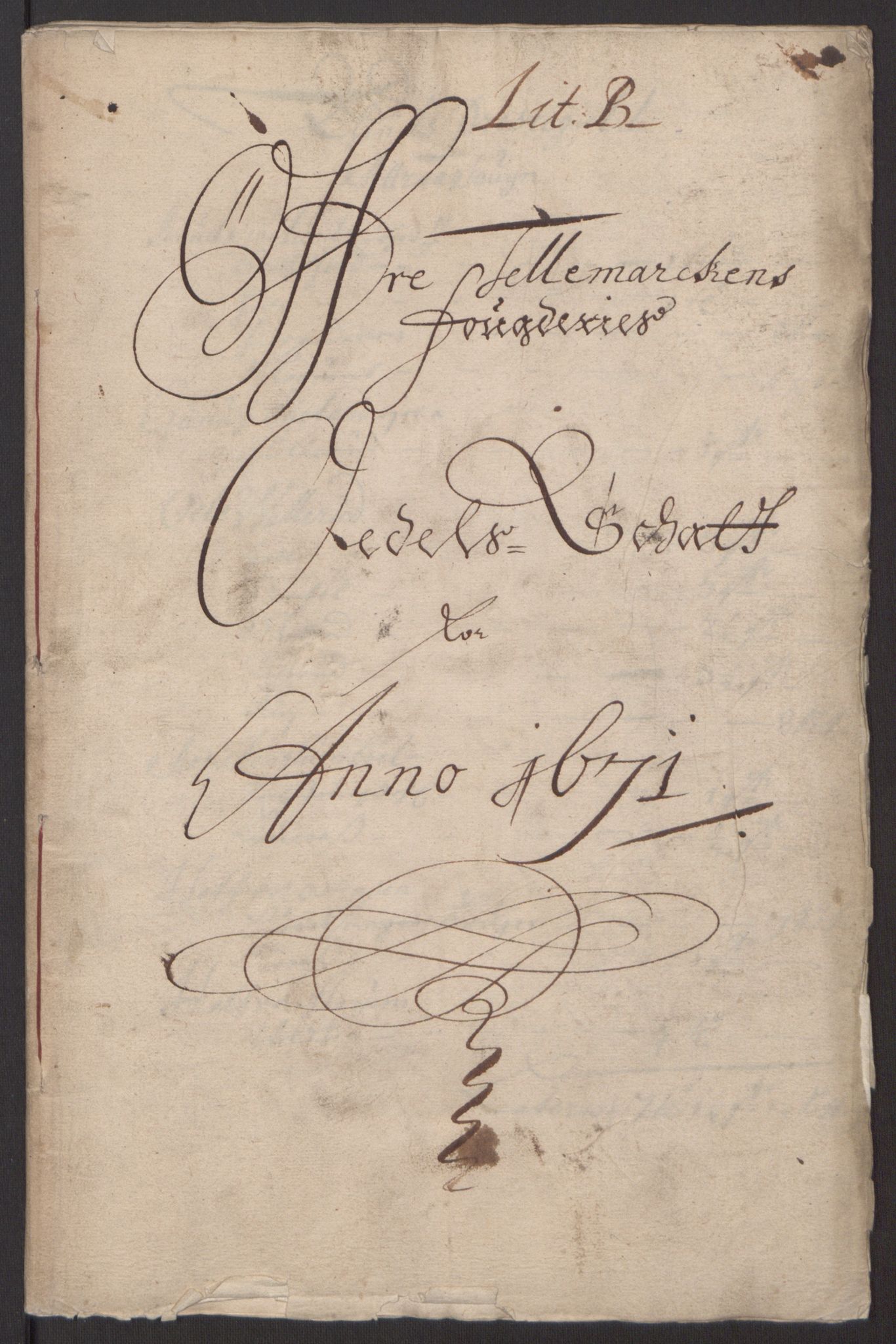 Rentekammeret inntil 1814, Reviderte regnskaper, Fogderegnskap, RA/EA-4092/R35/L2060: Fogderegnskap Øvre og Nedre Telemark, 1671-1672, p. 40