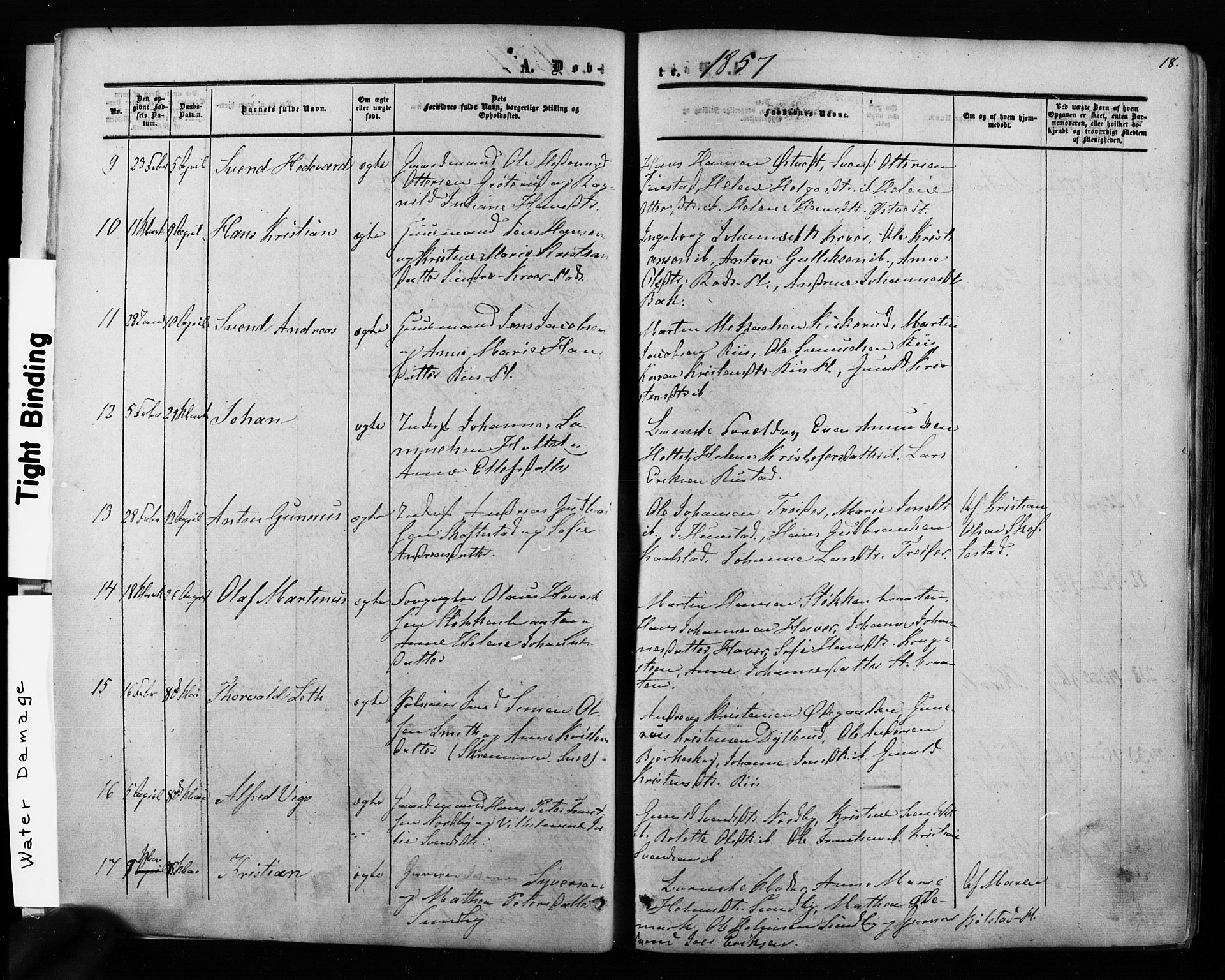 Ås prestekontor Kirkebøker, SAO/A-10894/F/Fa/L0007: Parish register (official) no. I 7, 1854-1870, p. 18