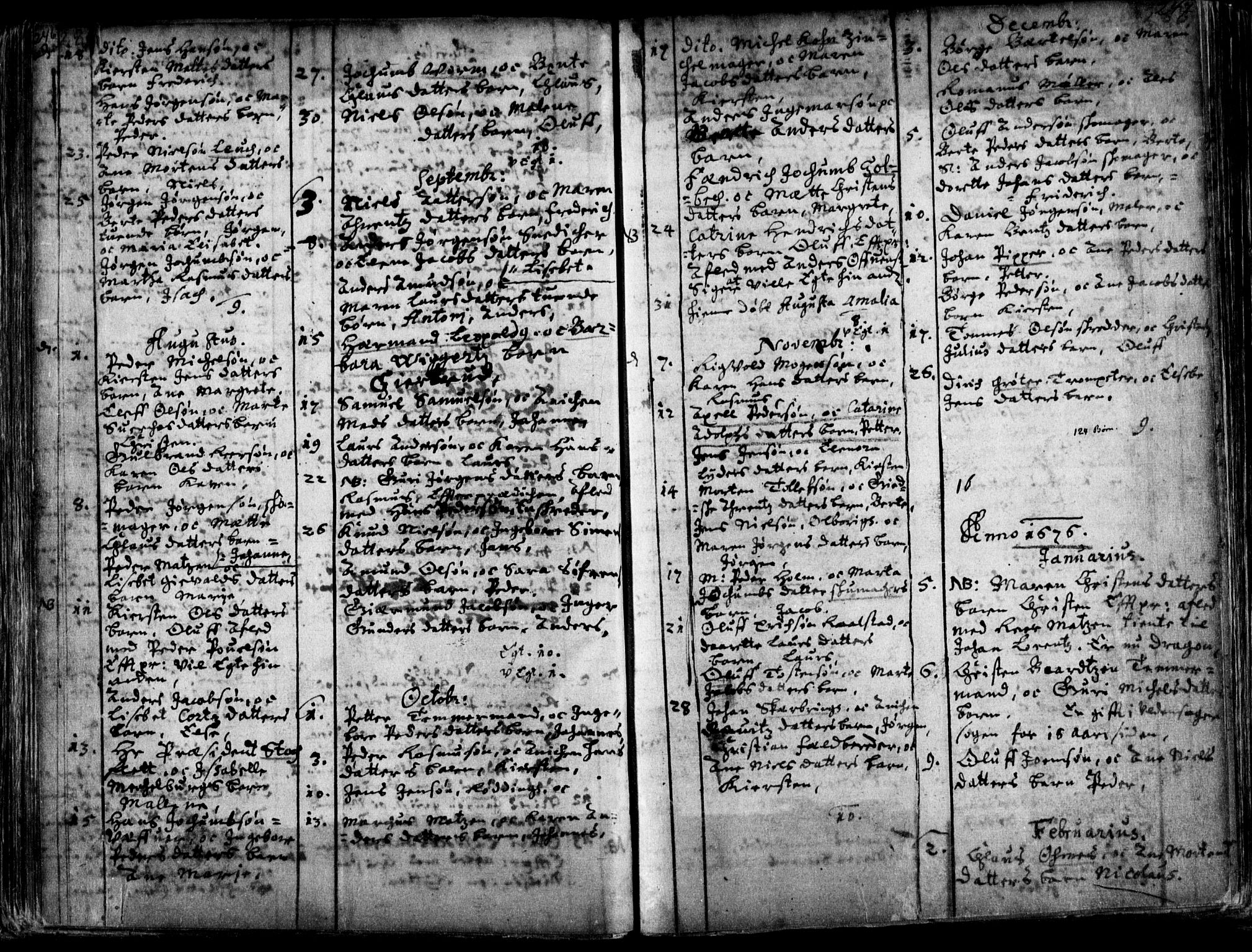 Oslo domkirke Kirkebøker, SAO/A-10752/F/Fa/L0001: Parish register (official) no. 1, 1648-1704, p. 246-247