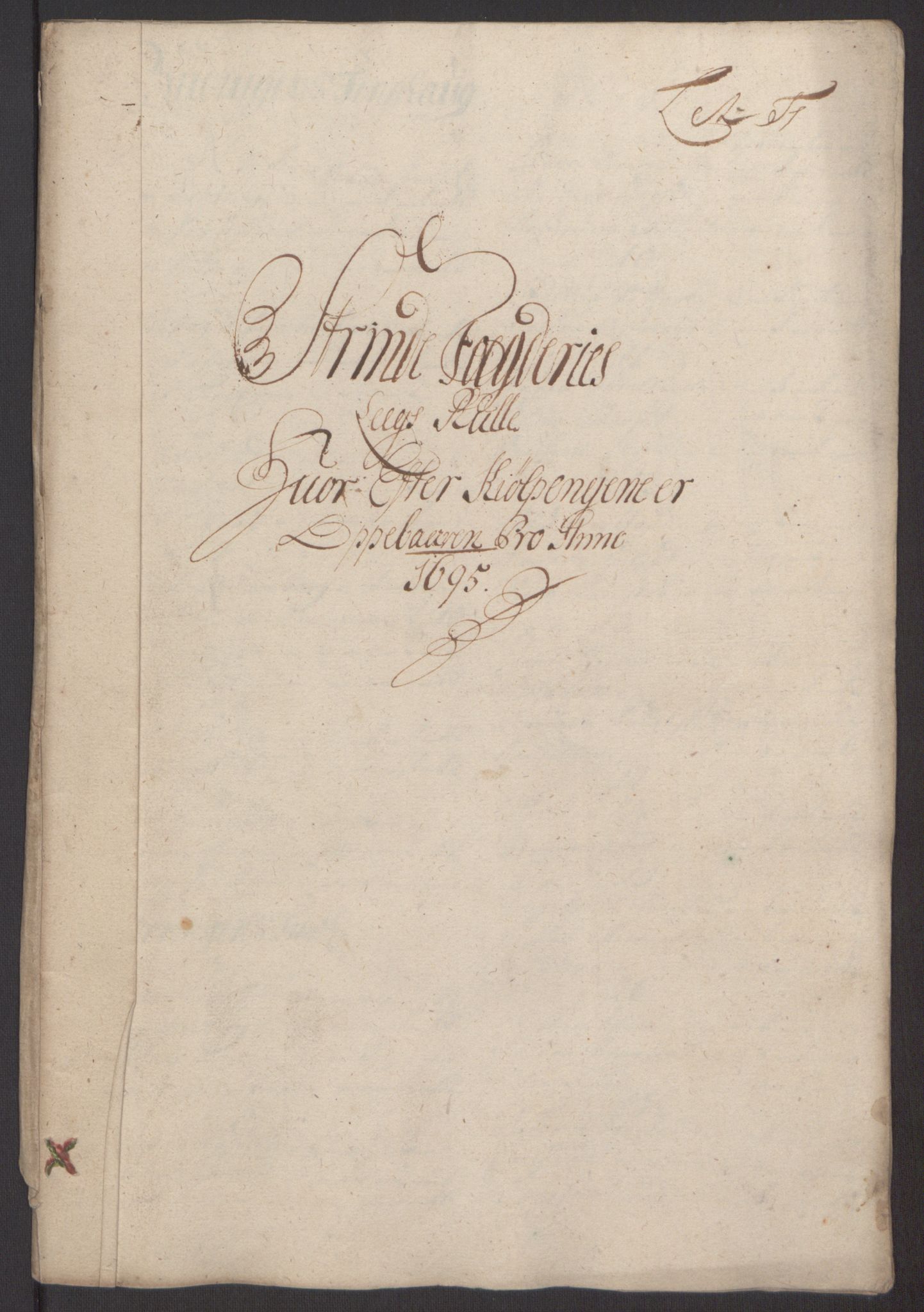 Rentekammeret inntil 1814, Reviderte regnskaper, Fogderegnskap, RA/EA-4092/R61/L4105: Fogderegnskap Strinda og Selbu, 1695, p. 49