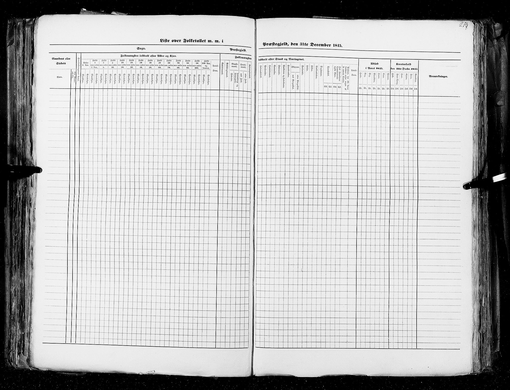 RA, Census 1845, vol. 4: Buskerud amt og Jarlsberg og Larvik amt, 1845, p. 284