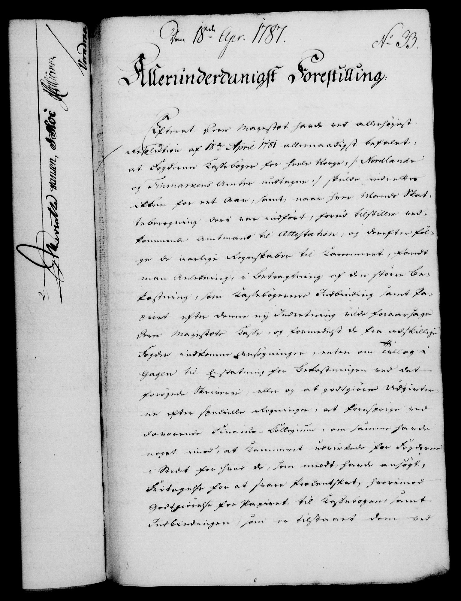 Rentekammeret, Kammerkanselliet, AV/RA-EA-3111/G/Gf/Gfa/L0069: Norsk relasjons- og resolusjonsprotokoll (merket RK 52.69), 1787, p. 278