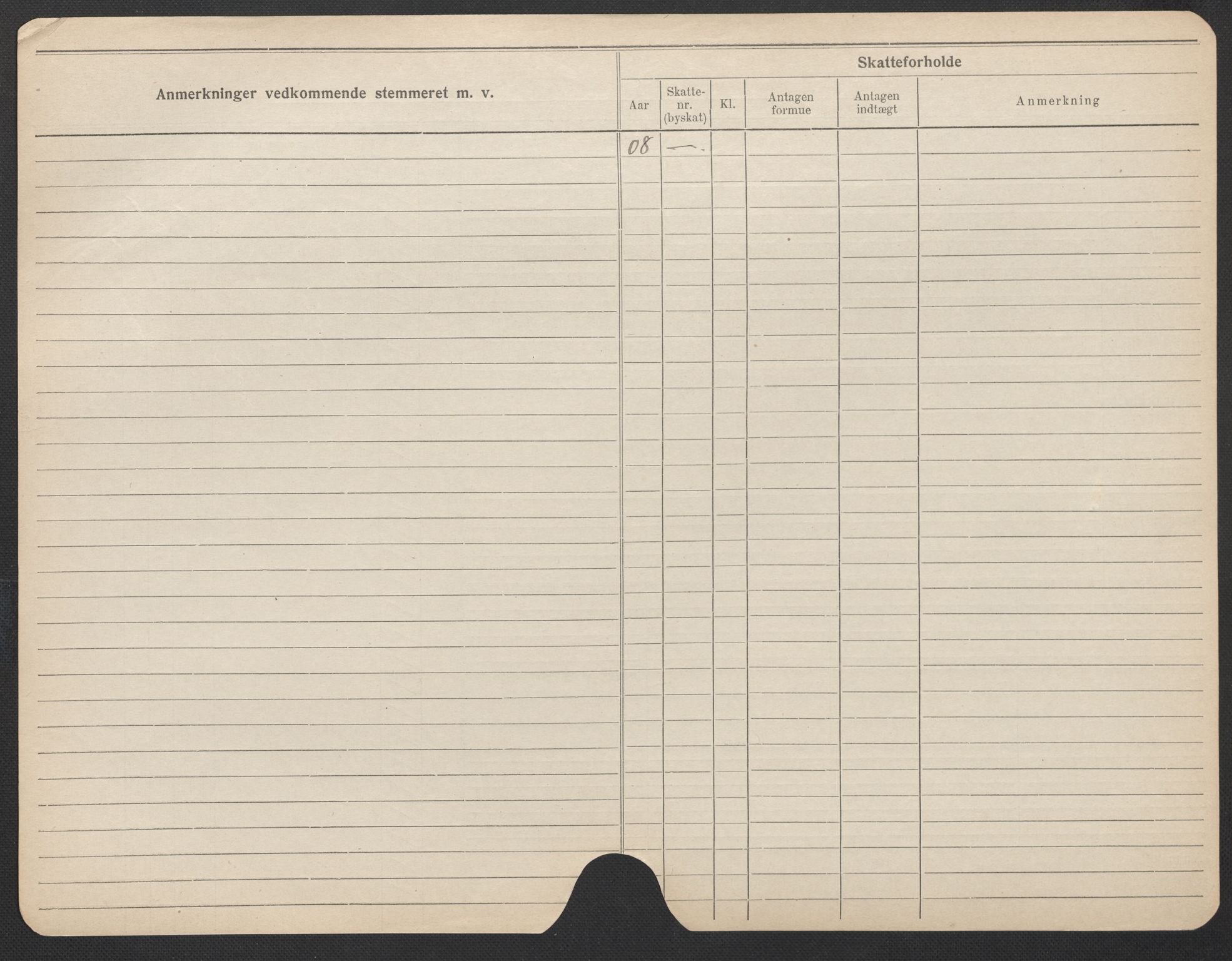 Oslo folkeregister, Registerkort, AV/SAO-A-11715/F/Fa/Fac/L0022: Kvinner, 1906-1914, p. 872b