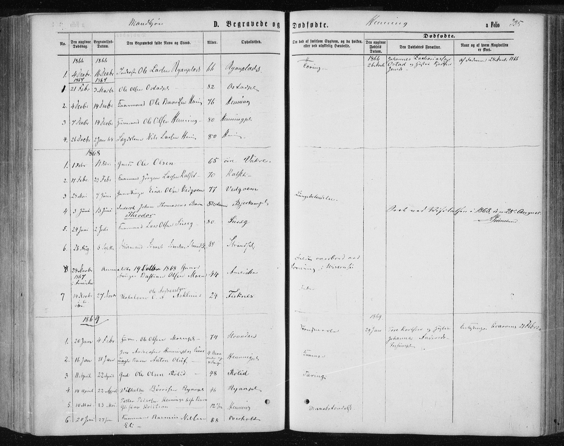 Ministerialprotokoller, klokkerbøker og fødselsregistre - Nord-Trøndelag, SAT/A-1458/735/L0345: Parish register (official) no. 735A08 /3, 1863-1872, p. 325