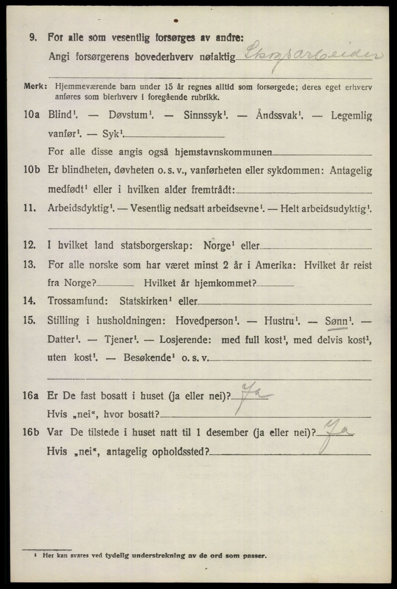 SAKO, 1920 census for Ådal, 1920, p. 6755