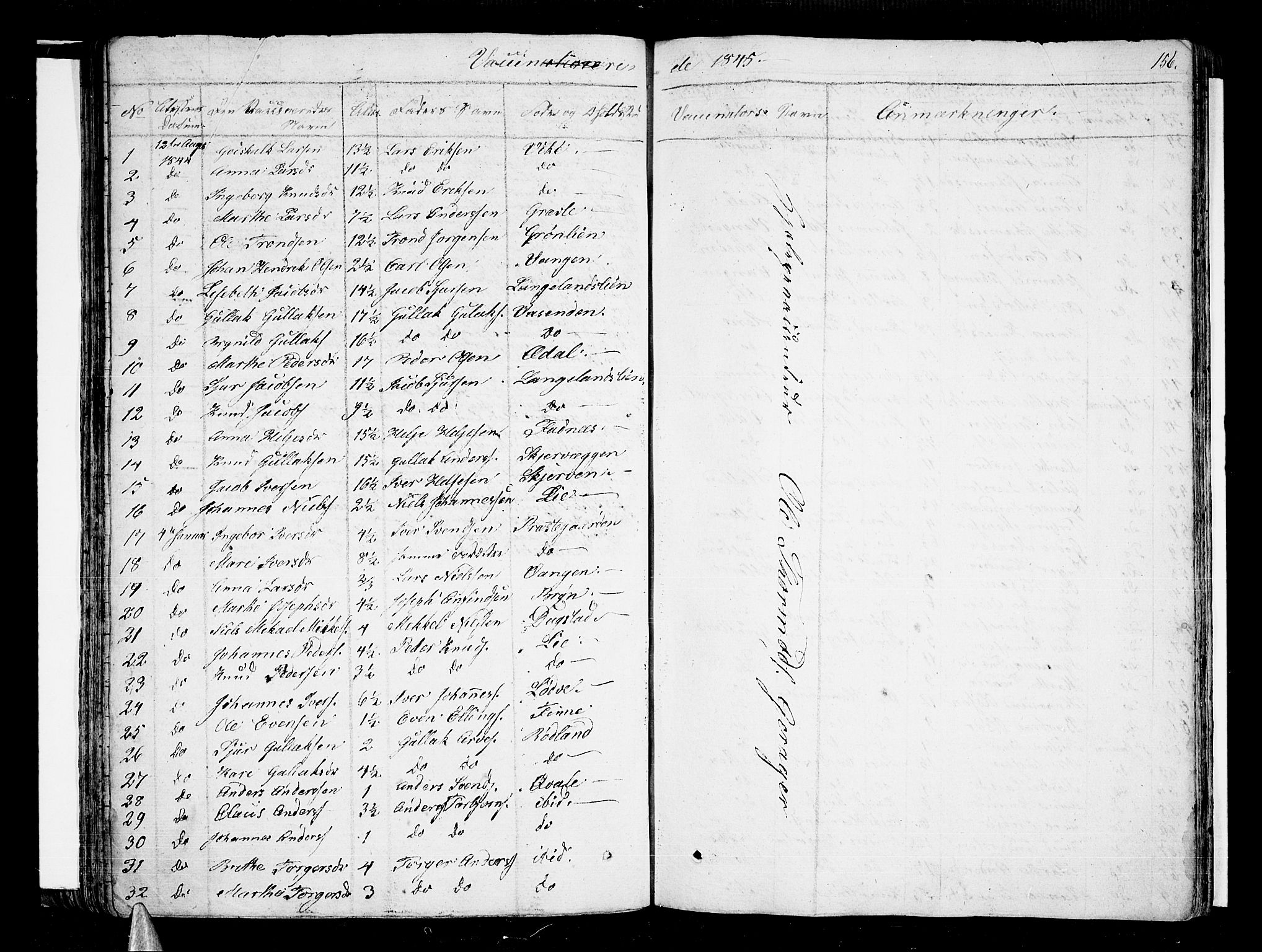 Voss sokneprestembete, AV/SAB-A-79001/H/Haa: Parish register (official) no. A 12, 1823-1837, p. 156